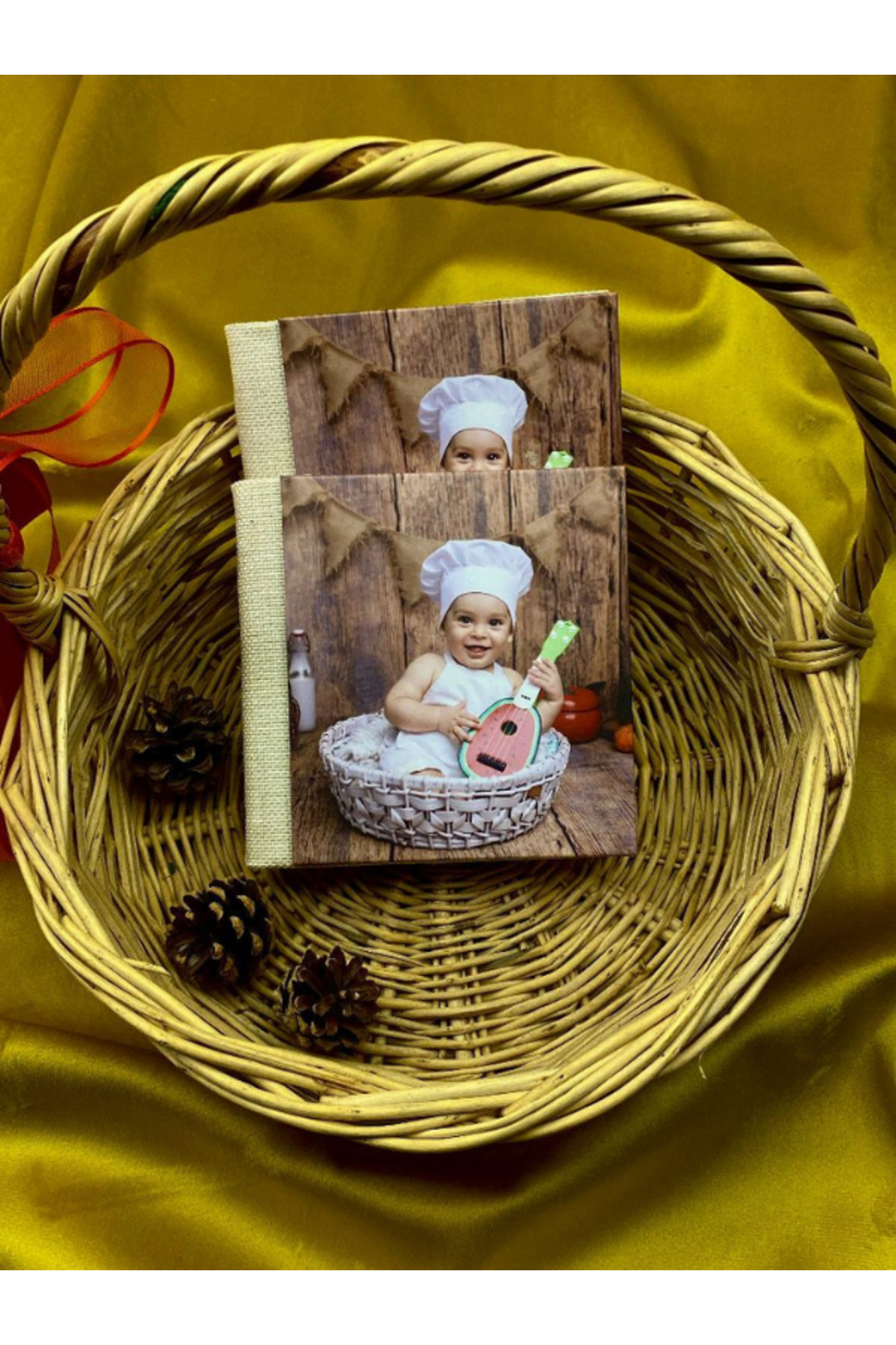 BASKI BURADA 3'lü Bebek Albümü,tasarim Albüm fotoğrafı 2 (önizleme)