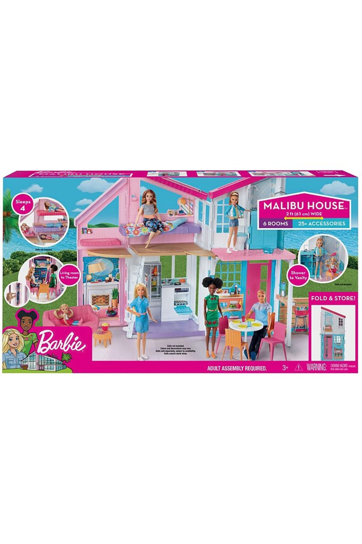 NECO TOYS bar bie'nin Malibu Evi
