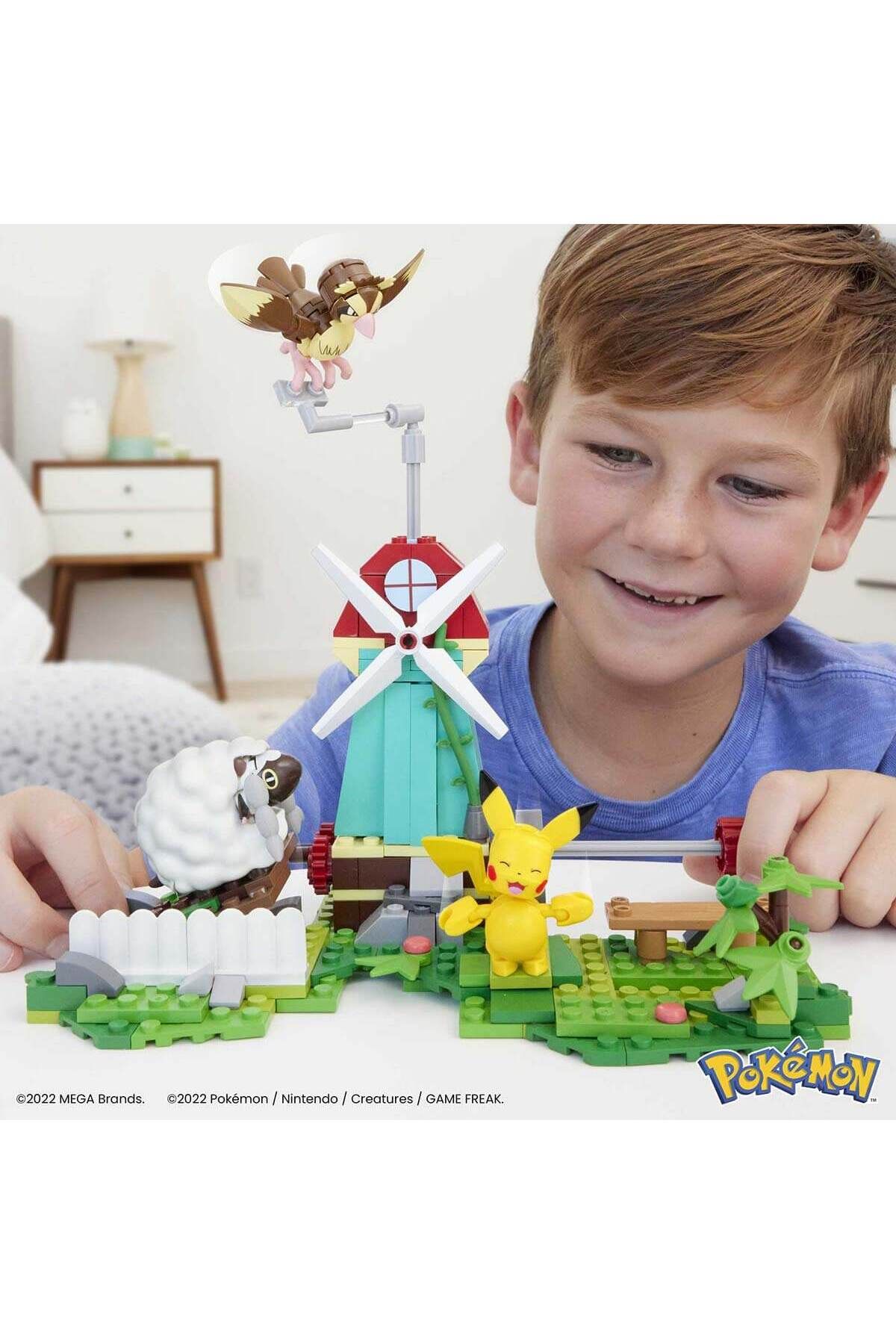 Pokemon-Hkt21 Mega ™   Pokémon ™   Windmill and Town Set - 240 Pieces Age 7 3