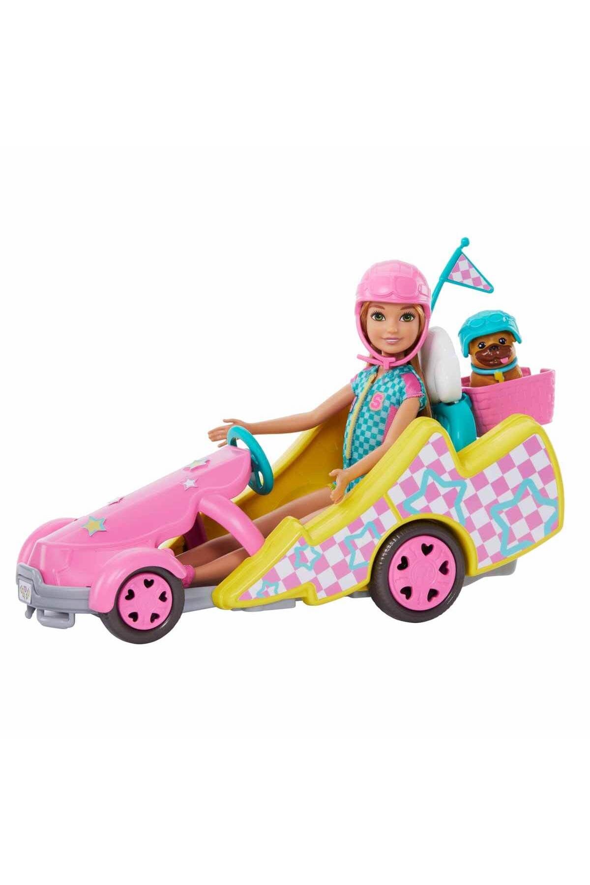 NECO TOYS Bar bie Stacie Go-Kart Yapıyor Oyun Seti HRM08
