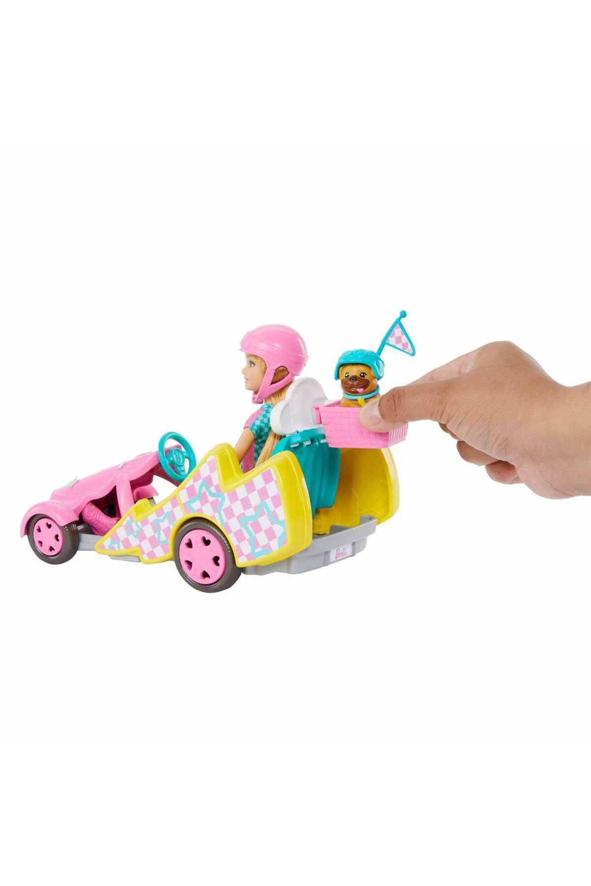 NECO TOYS-بار بي ستايسي تفعل مجموعة ألعاب Go-Kart HRM08 3