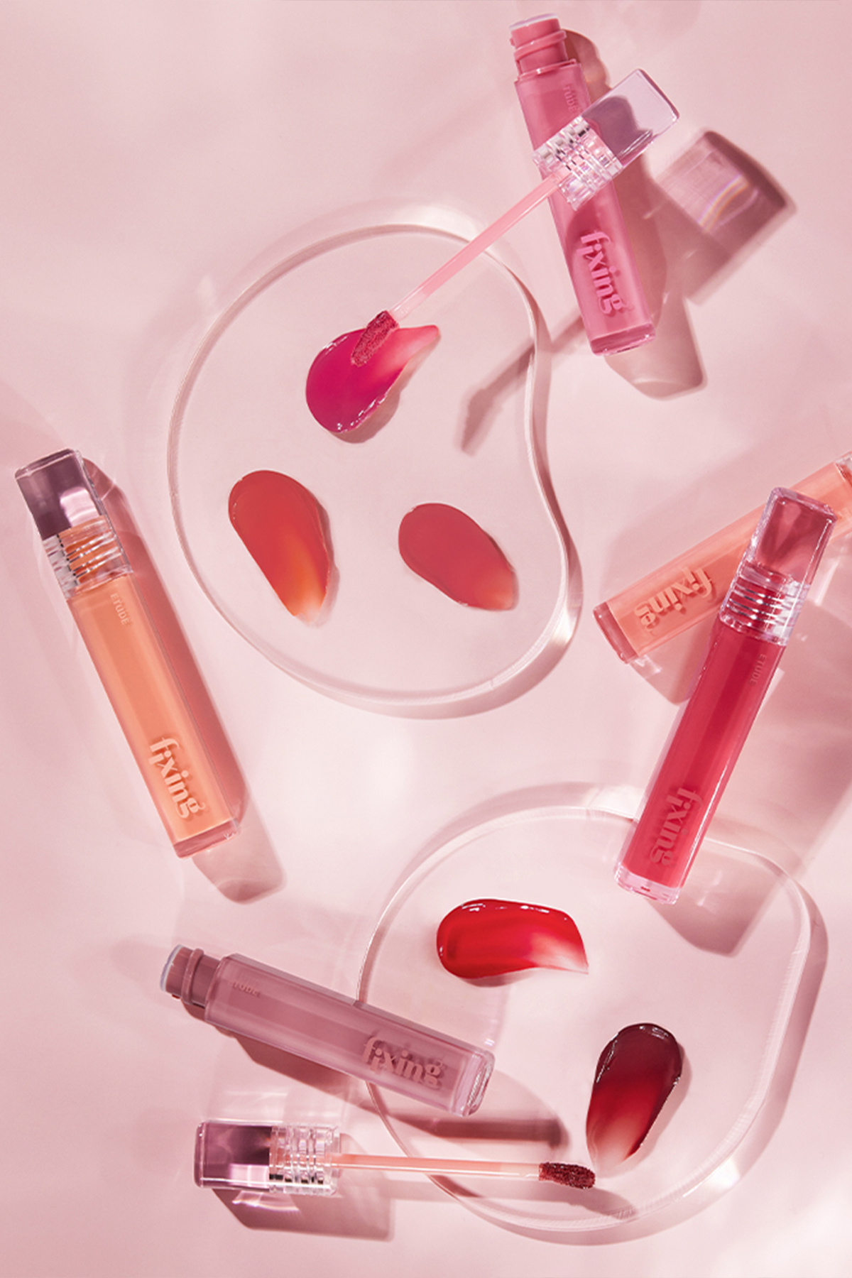 ETUDE-Glow Fixing Tint /Glowing and Plumping Lips, Long-Lasting Tint-03 Dewy Fig 8
