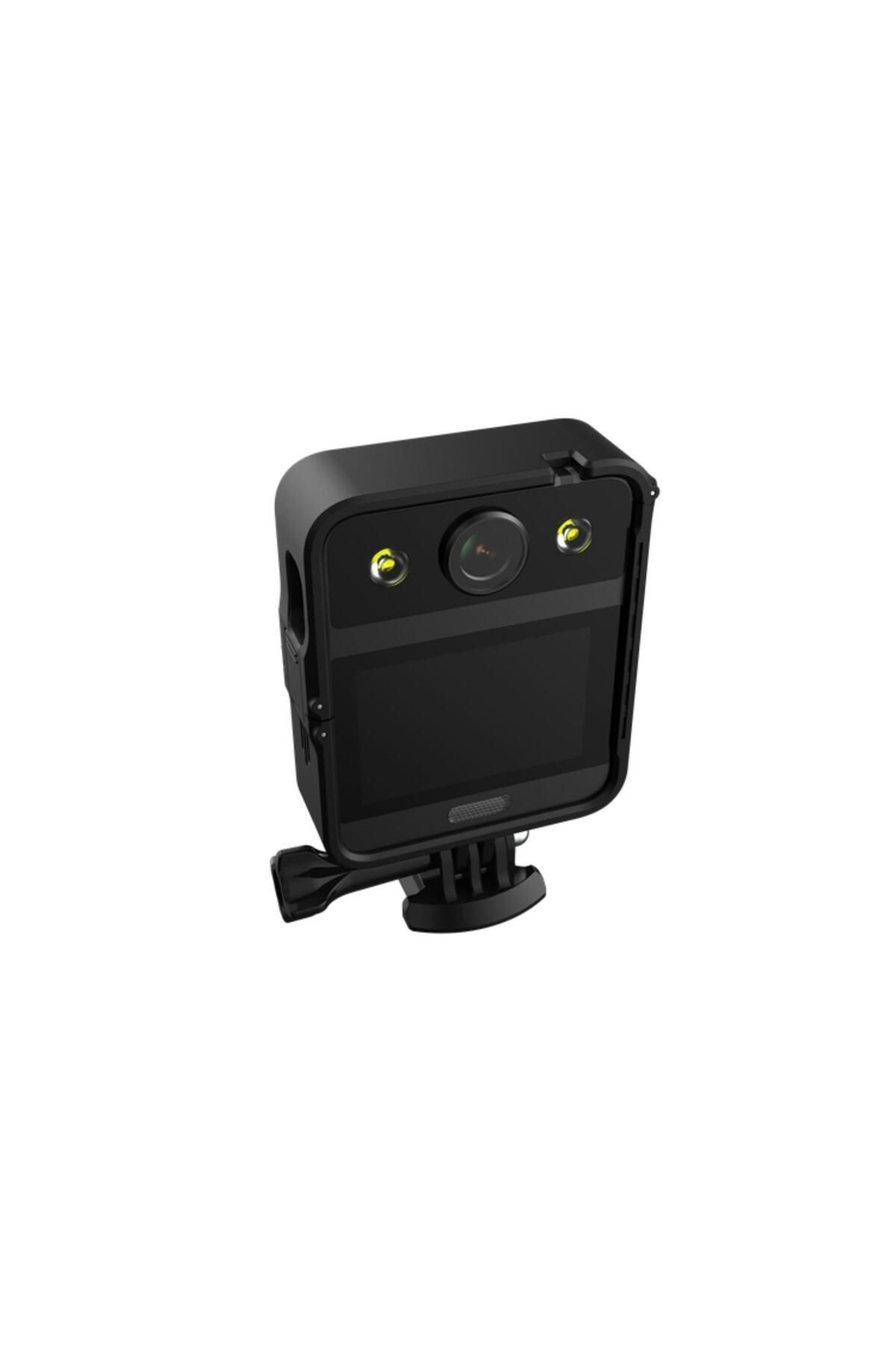 SJCAM A20 4K Vücut Kamerası Güvenlik Polis IP65 Flaş 150° 2650mAh 2.33” Dokunmatik Ekran 16MP Siyah