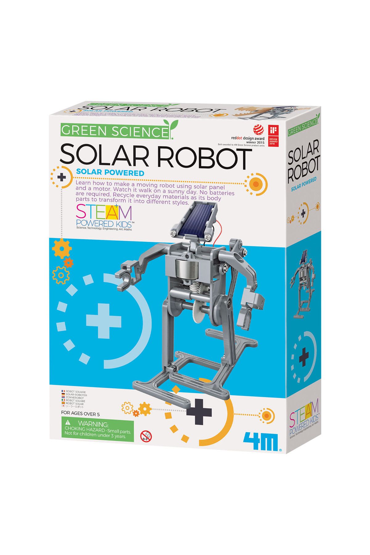 4M Solar Yürüyen Robot Kiti