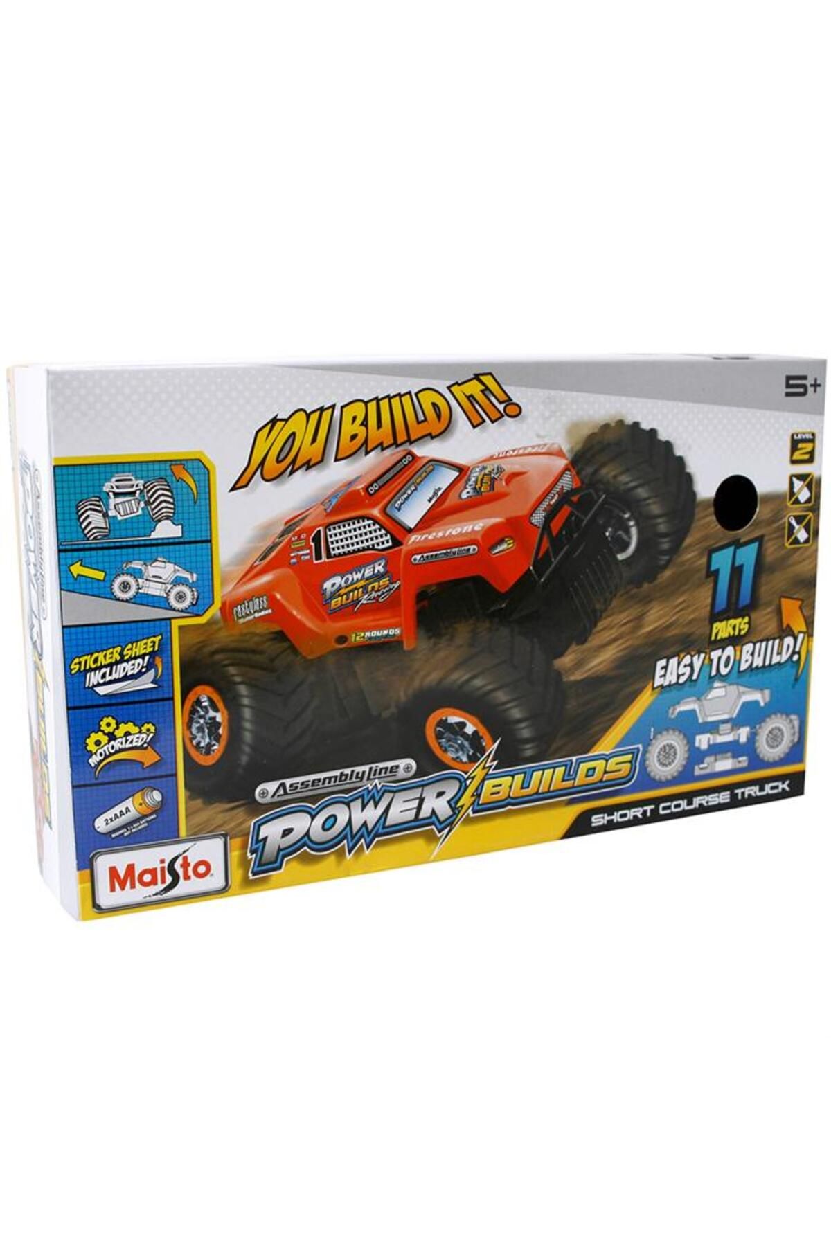 Maisto Power Builds Short Course Truck Oyun Seti