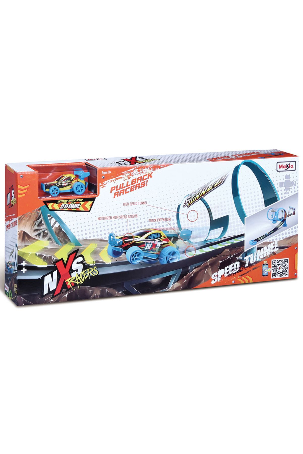 Maisto Fresh Metal Maisto NXS Racers Atlama Parkuru Oyun Seti