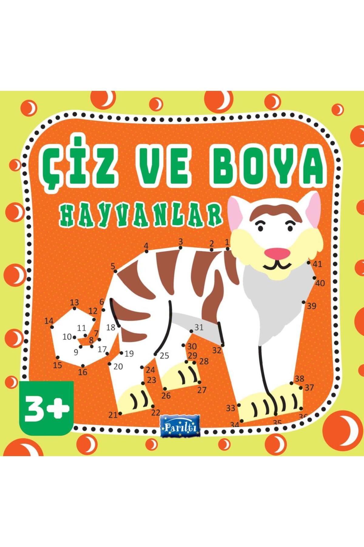 Parıltı Yayınları Çiz ve Boya Hayvanlar