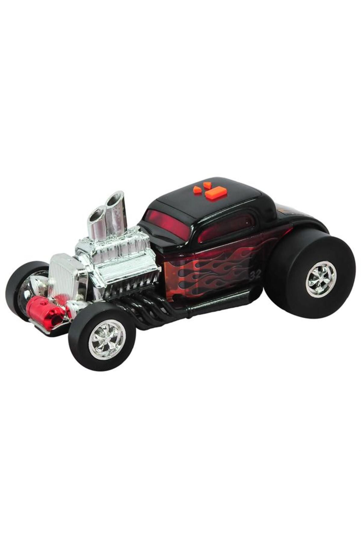 Road Rippers Rock Roller Hotrodsesli Titreşimli Klasik Araç Siyah