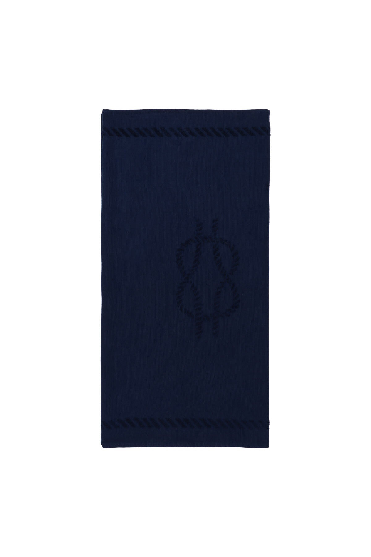 ANEMOSS-Plážový ručník Sailor's Knots Navy Blue 140x70 cm 3