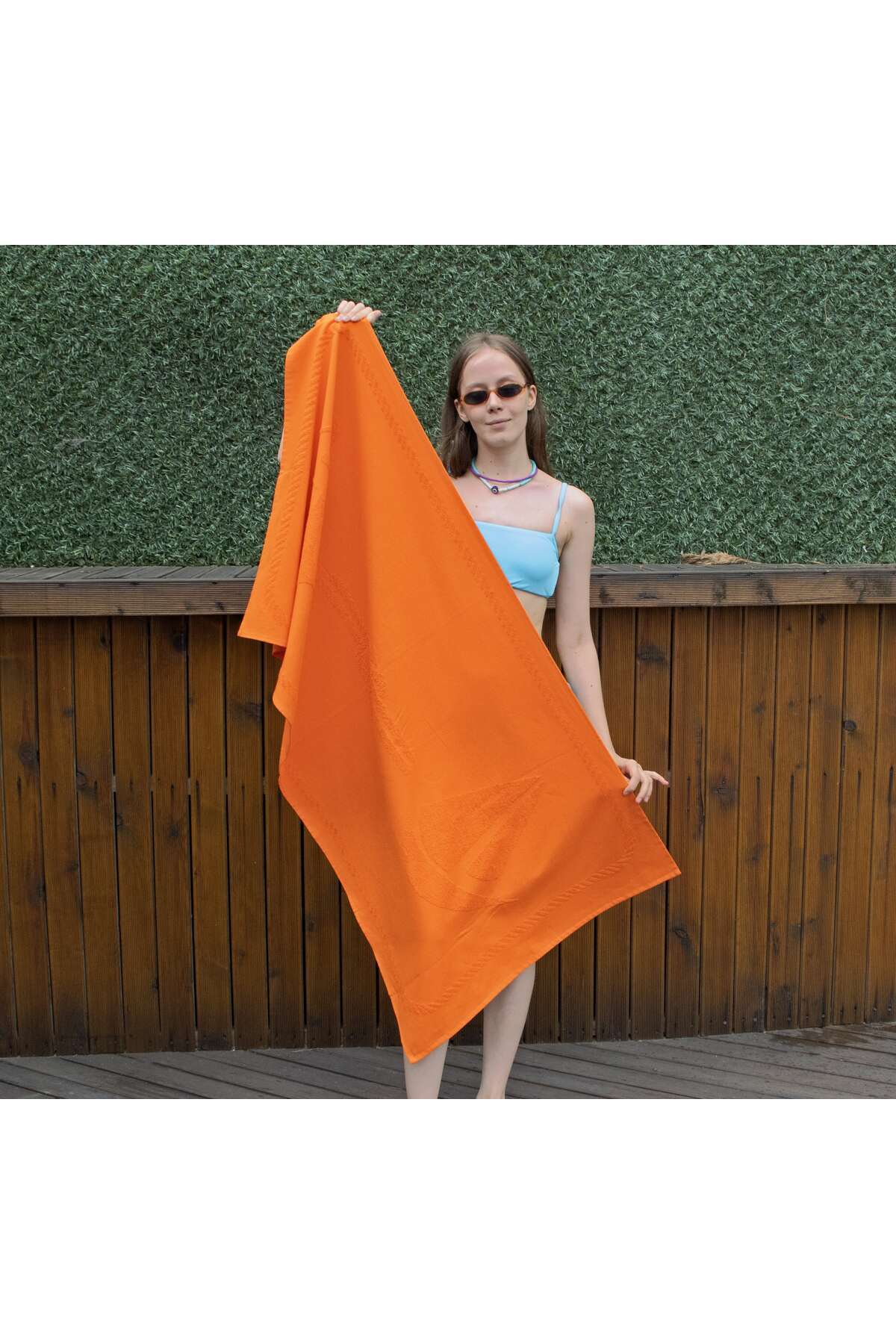 ANEMOSS-Sailboat Beach Towel – Orange, 140x70 cm 7