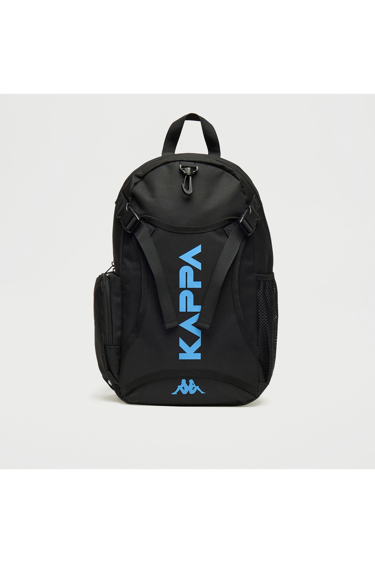 Kappa-Logo Print Backpack with Adjustable Straps and Zip Closure 1