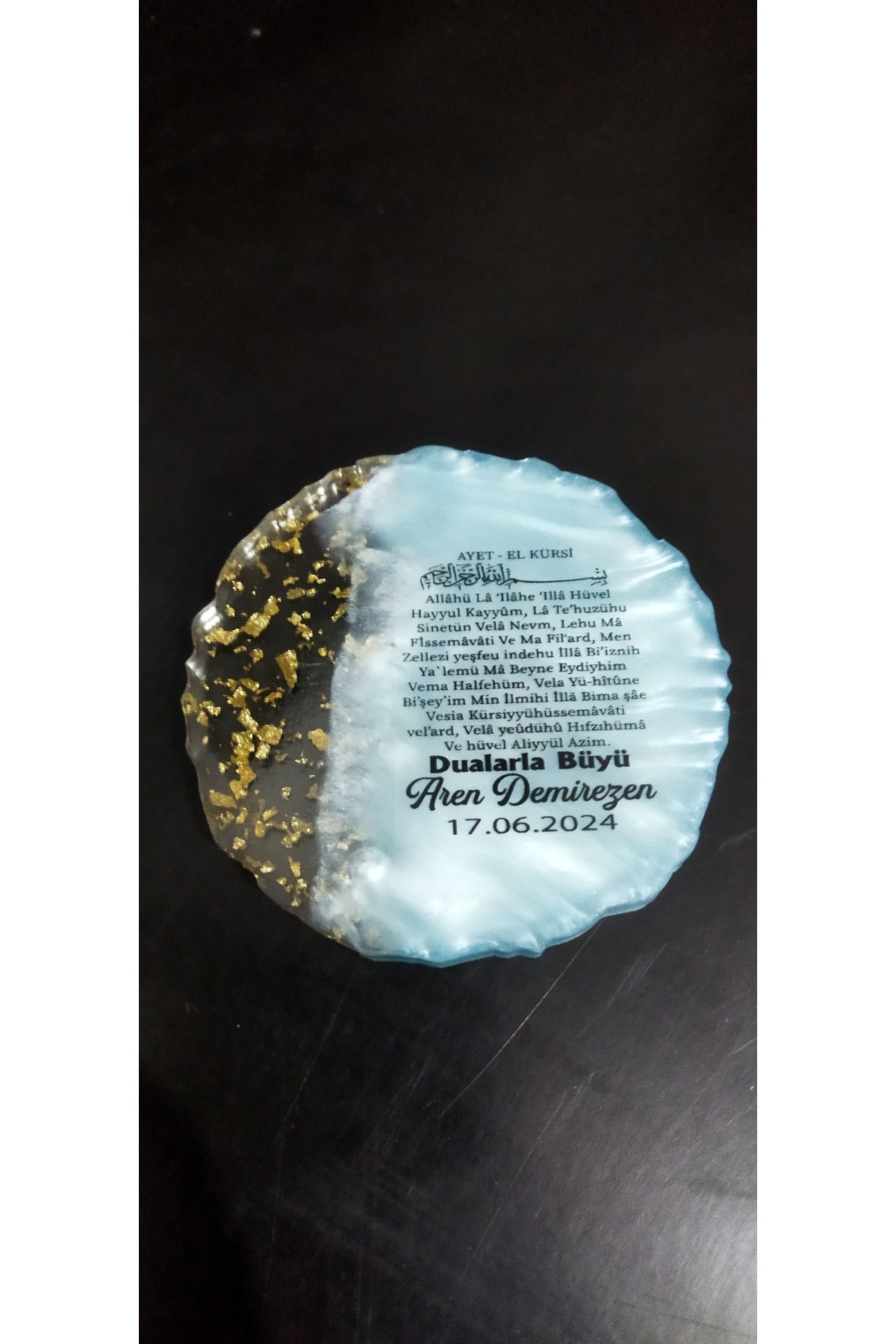 ErenAksesuar Mavi Epoksi Magnet 10 Adet Sünnet Doğum Günü Mevlüt Söz Nişan Nikah Kına Düğün Kuran fotoğrafı 5 (önizleme)