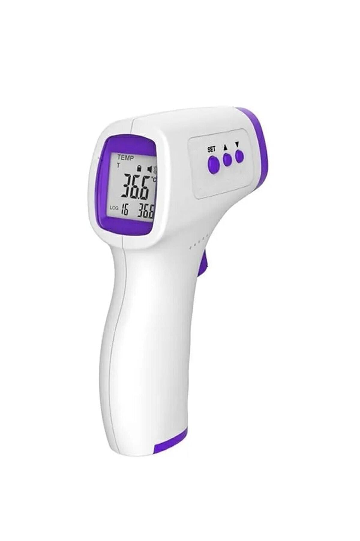 Janva Dijıtal Ateş Ölçer Temasssız Alından Thermometer Temassız Renkli Ekranlı Sıcaklık Ölçme Cihazı