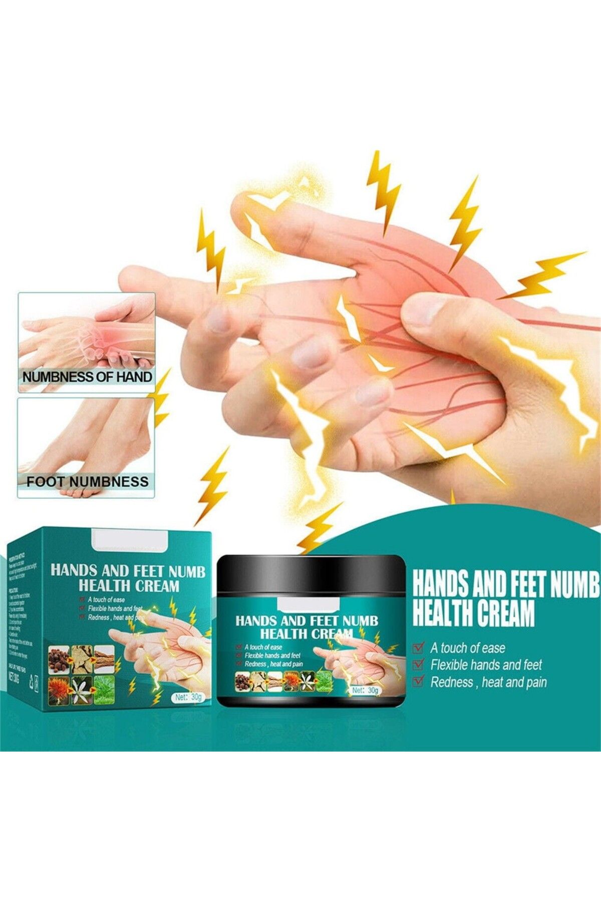 Choice-2024 New Numbness Creams For Hands And Feet Nerve Pain Relief Cream Neuropathy Pain Relief 2
