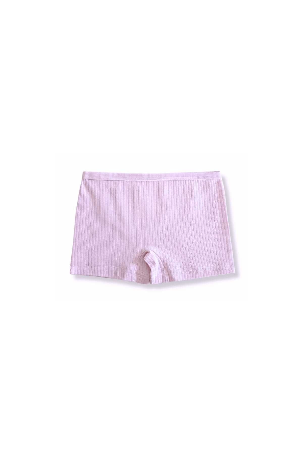 GizaKids Kız Çocuk Fitilli Boxer Külot İç Çamaşır 4lü Set fotoğrafı 4 (önizleme)