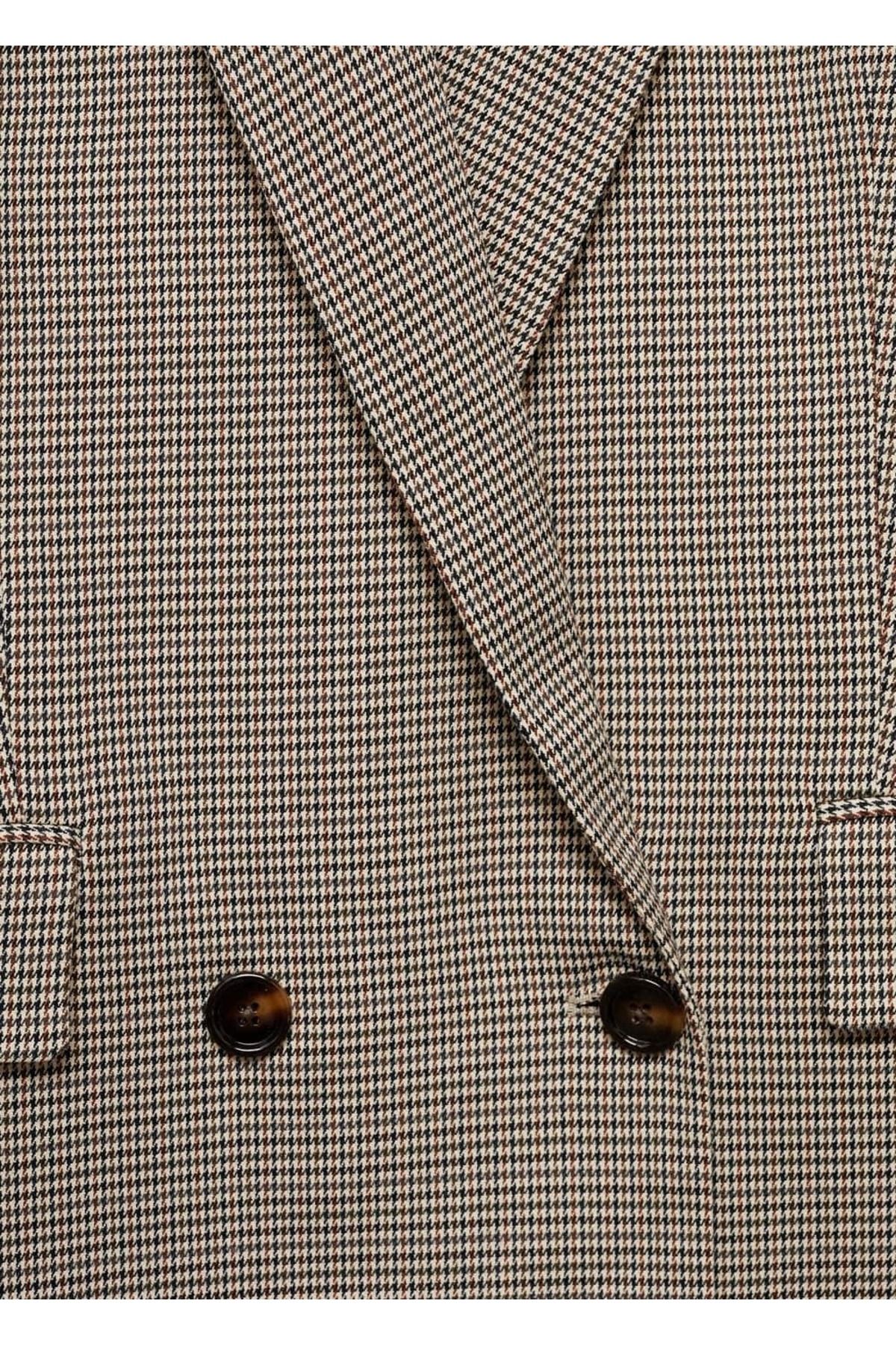 MANGO Woman-Cross button blazer jacket 5