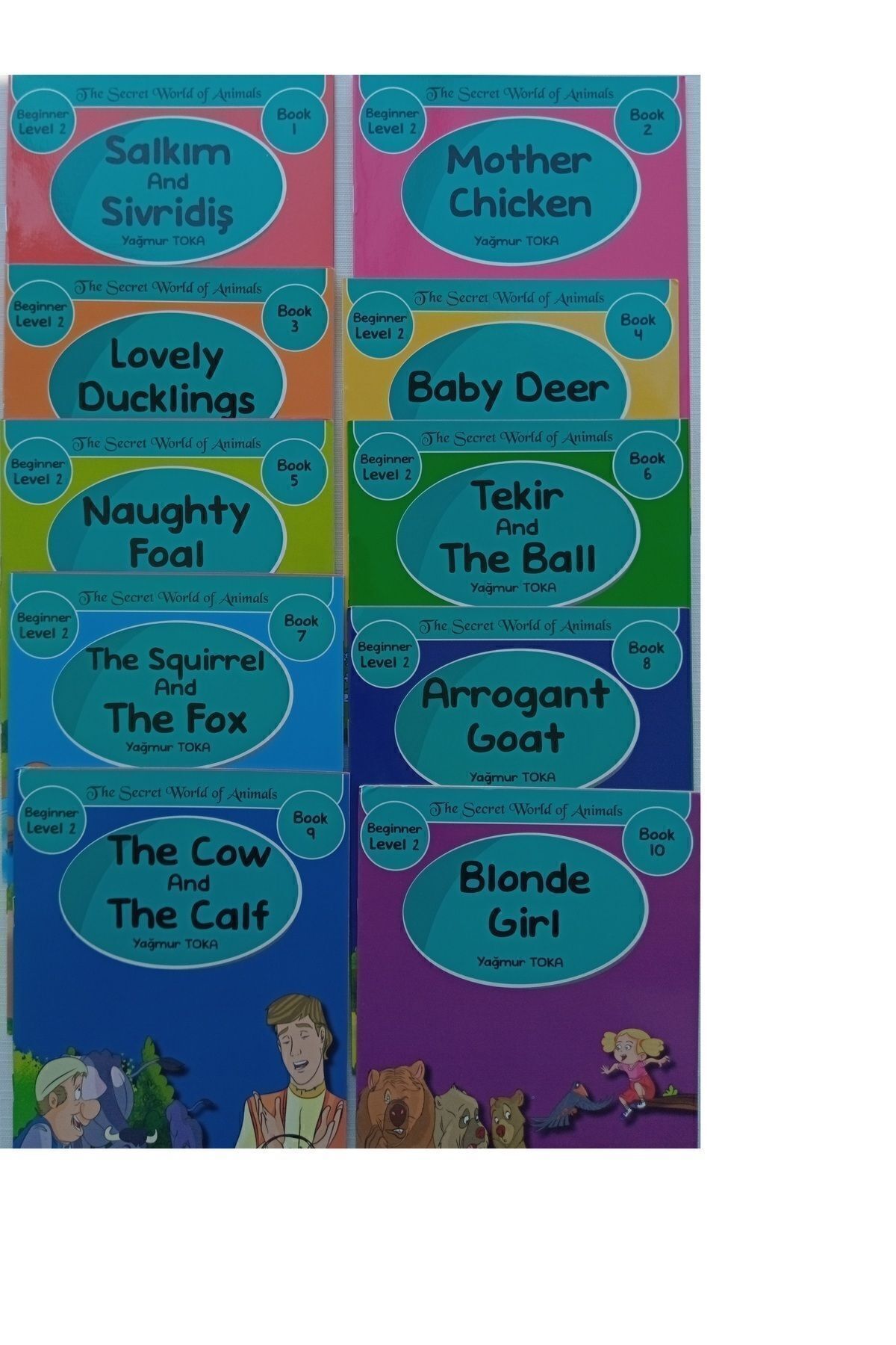 Easy Readers-30 Different English Reading Story Books - Set - Exercise - Color. 2. 3. 4. Level 480 Pages 3