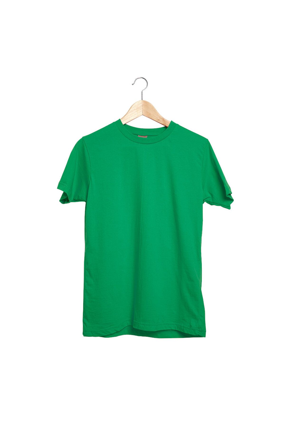 Outdoor One- Green Crew Neck T-Shirt - m 1