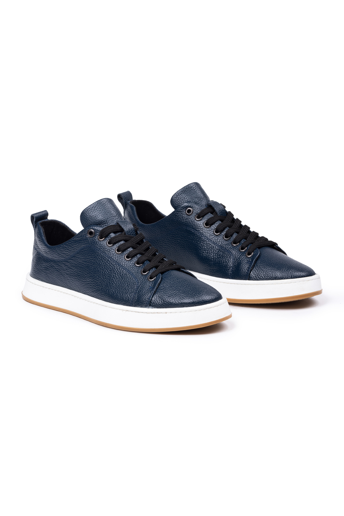 Men's Genuine Leather Sneakers, Casual Shoes, 100% Leather Shoes, 4 Seasons Men's Sneakers