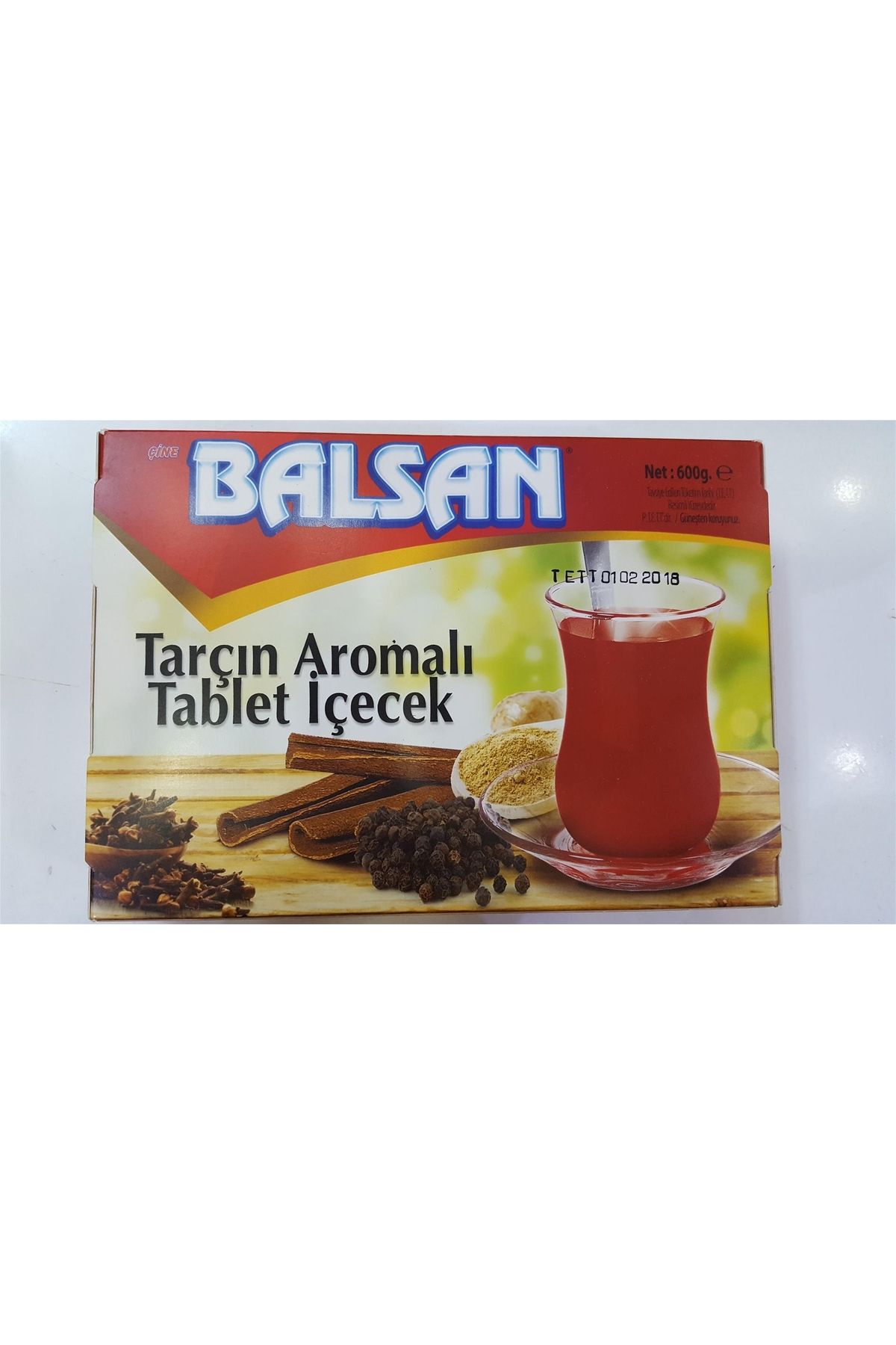 Balsam Tarçın Balsan Aromalı Tablet Içecek 70 Adet Tablet 600 gr