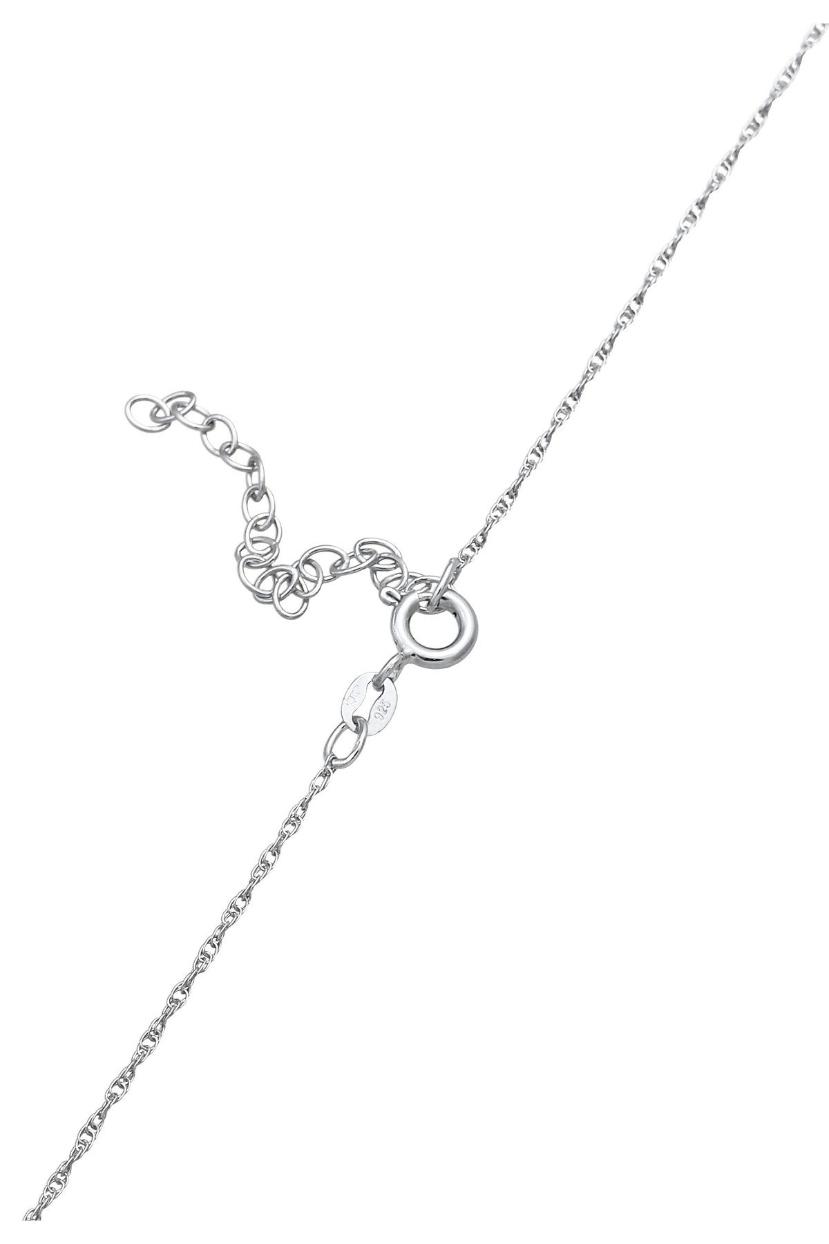 KUZZOI-Halskette Herren Basic Links Gedreht Aus 925 Sterling Silber 5