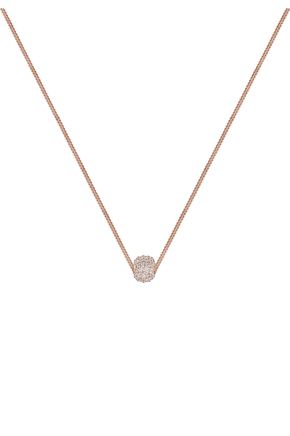 ELLI-Halskette Damen Kugelanhänger mit Kristallen in 925 Sterling Silber 2