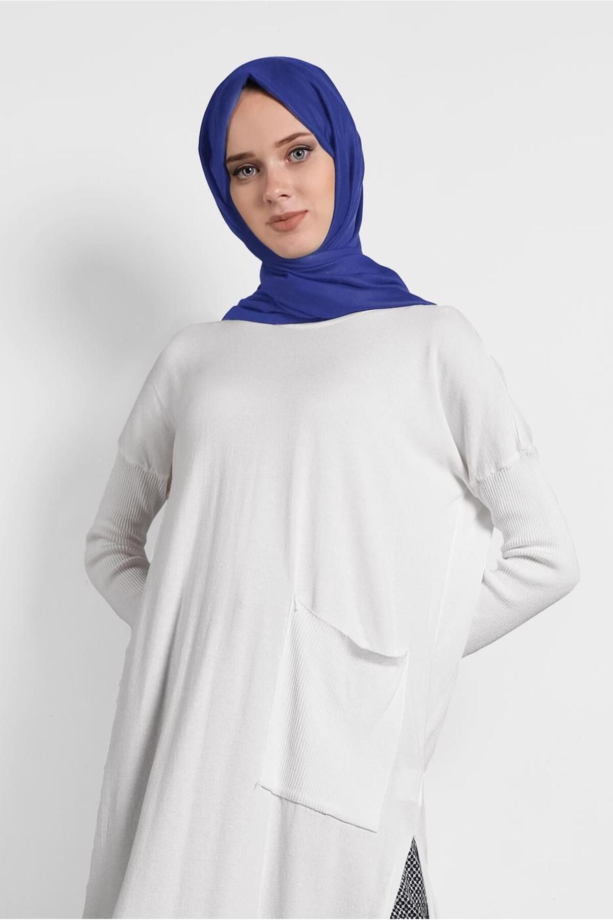 تونیک بافتنی کناره دار 4134 Alvina