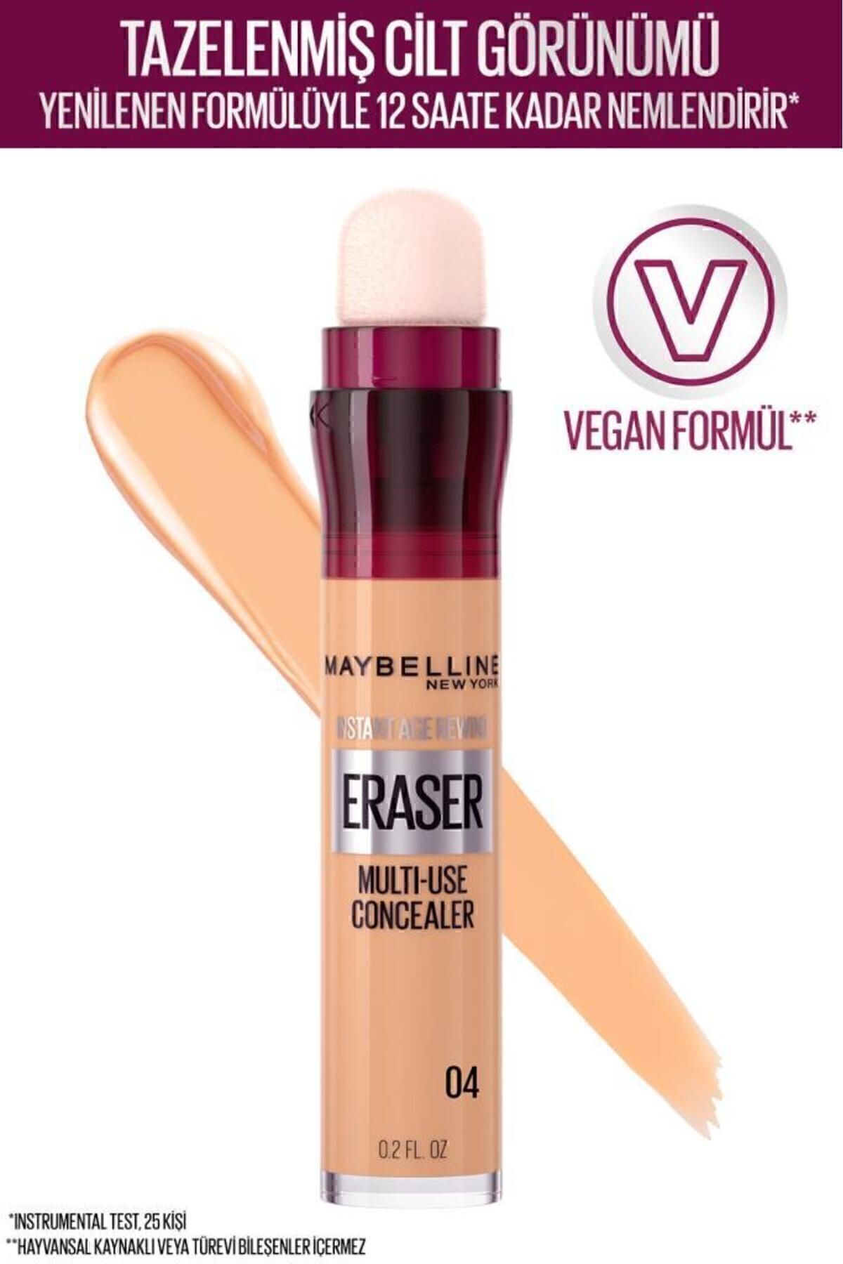 Maybelline New York Kapatıcı - Instant Age Eraser Concealer 04 Honey 3600531396848