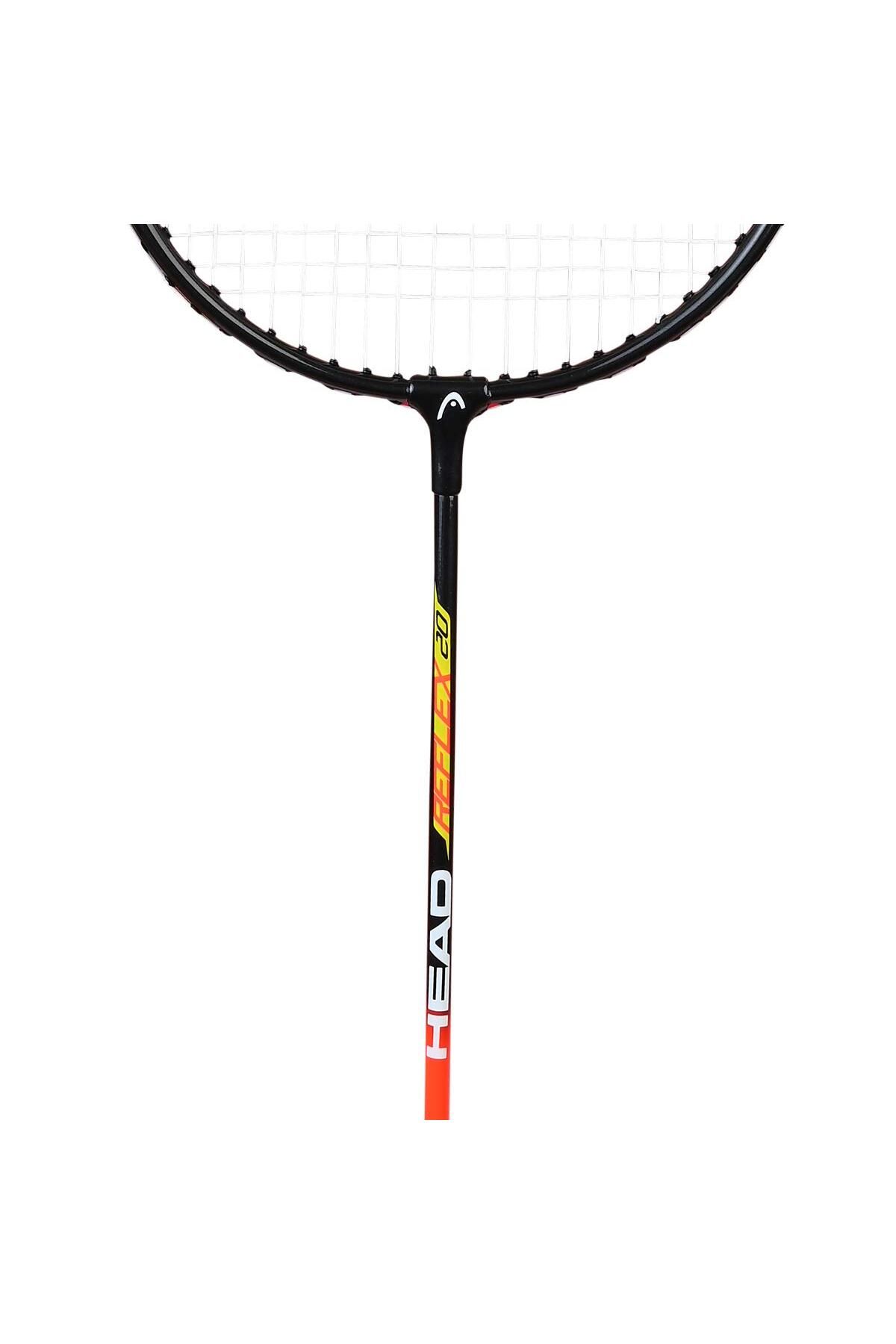 Head-Reflex 20 Frame Aluminium Badminton Racquets, G4 (Dark Grey) 5