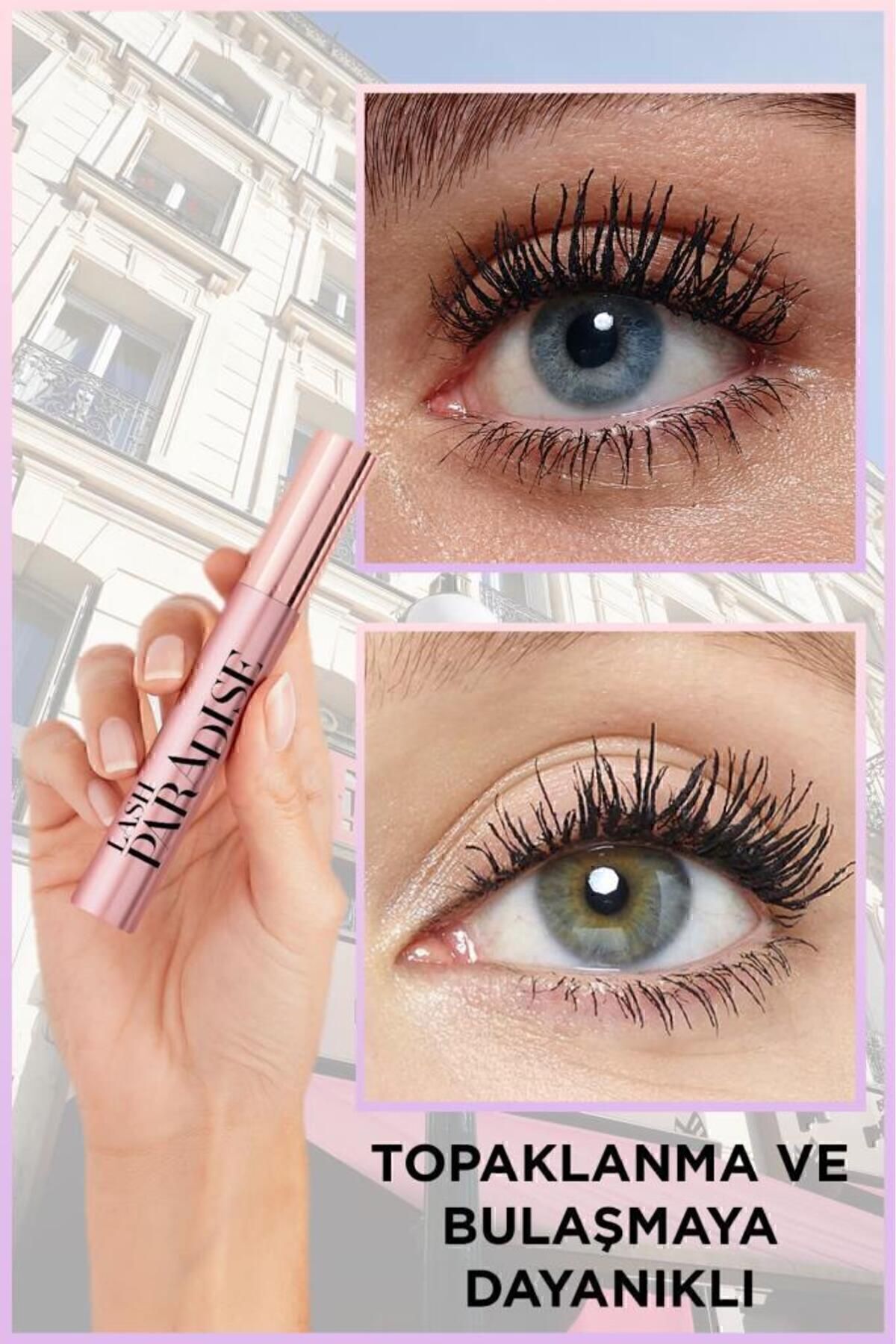 L'Oreal Paris L'oréal Paris Lash Paradise Intense Black Ekstra Siyah Maskara-6