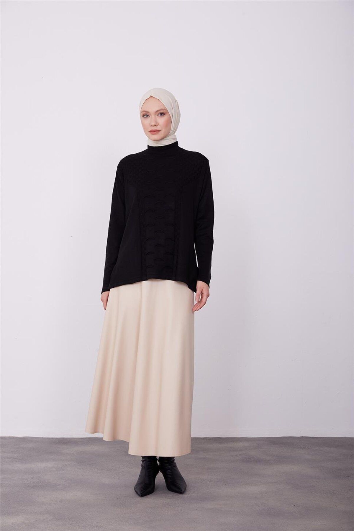 ژاکت 23kd9006 مشکی Armine