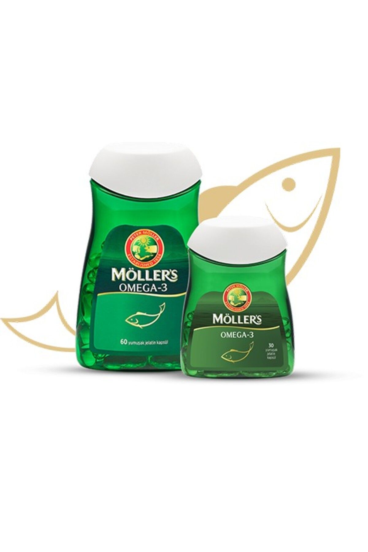 Möller's Omega-3 Balık Yağı Içeren 30 Kapsül