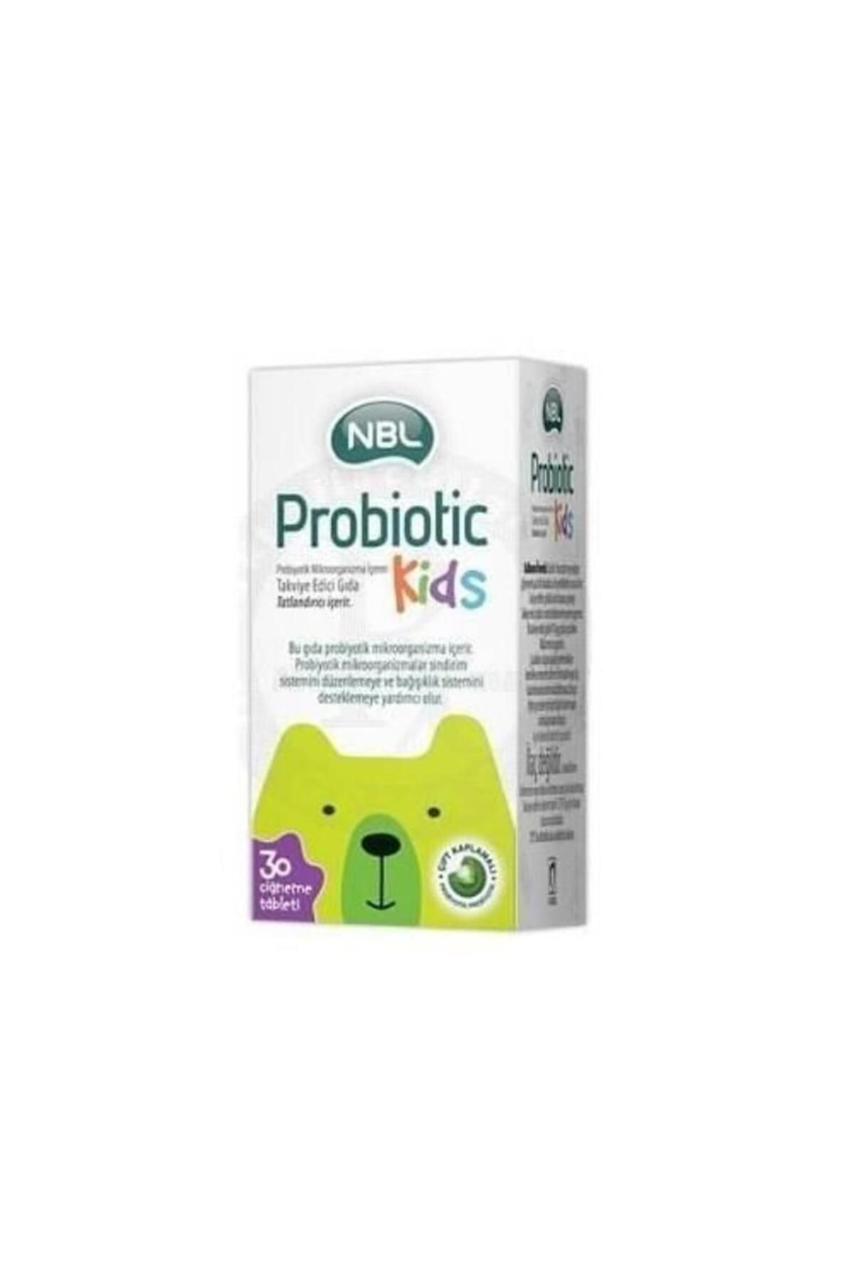 NBL Probiotic Kids 30 Çiğneme Tableti