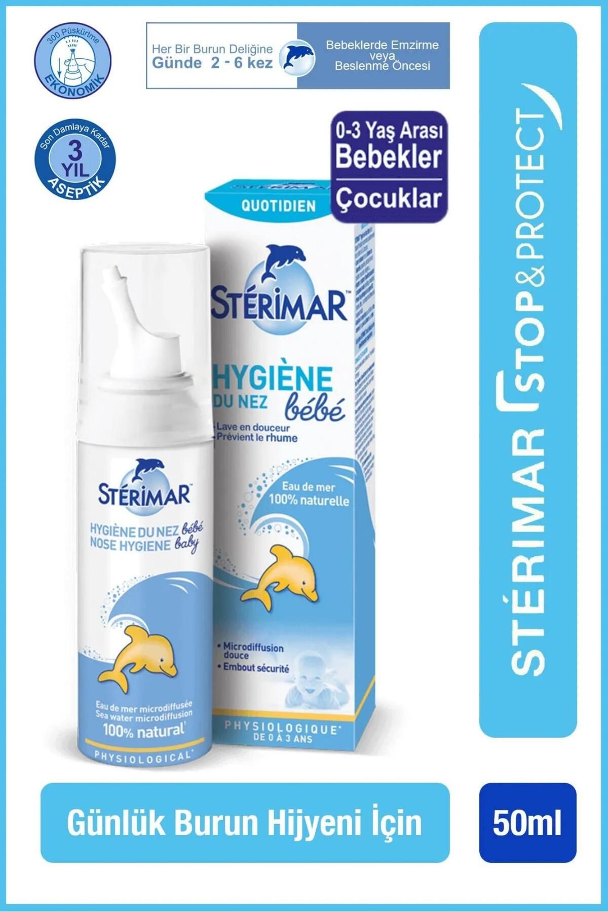 Sterimar Baby Deniz Suyu Burun Spreyi 50 ml