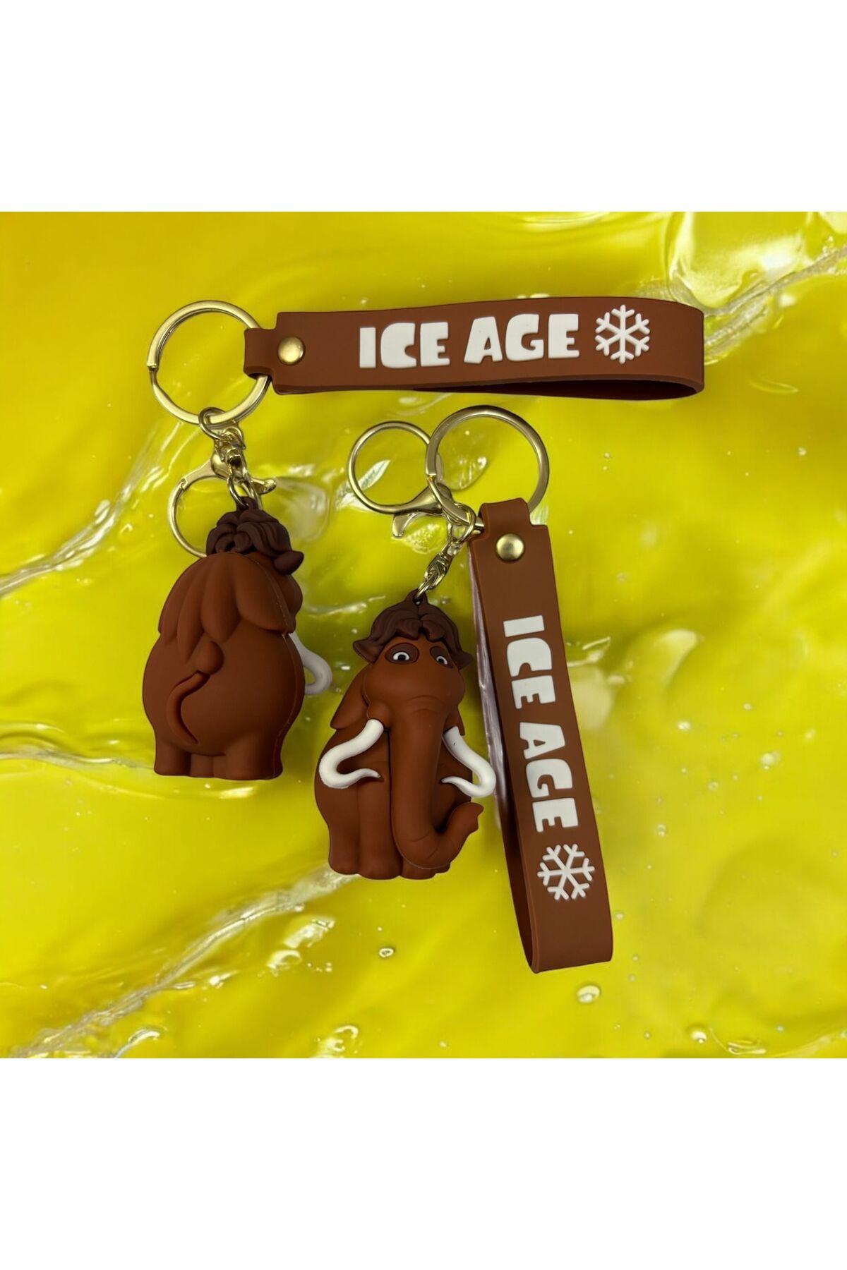 chipper-3D Luxury Large Size Ice Age Diego Character Silicone Keychain and Bag Accessory 4