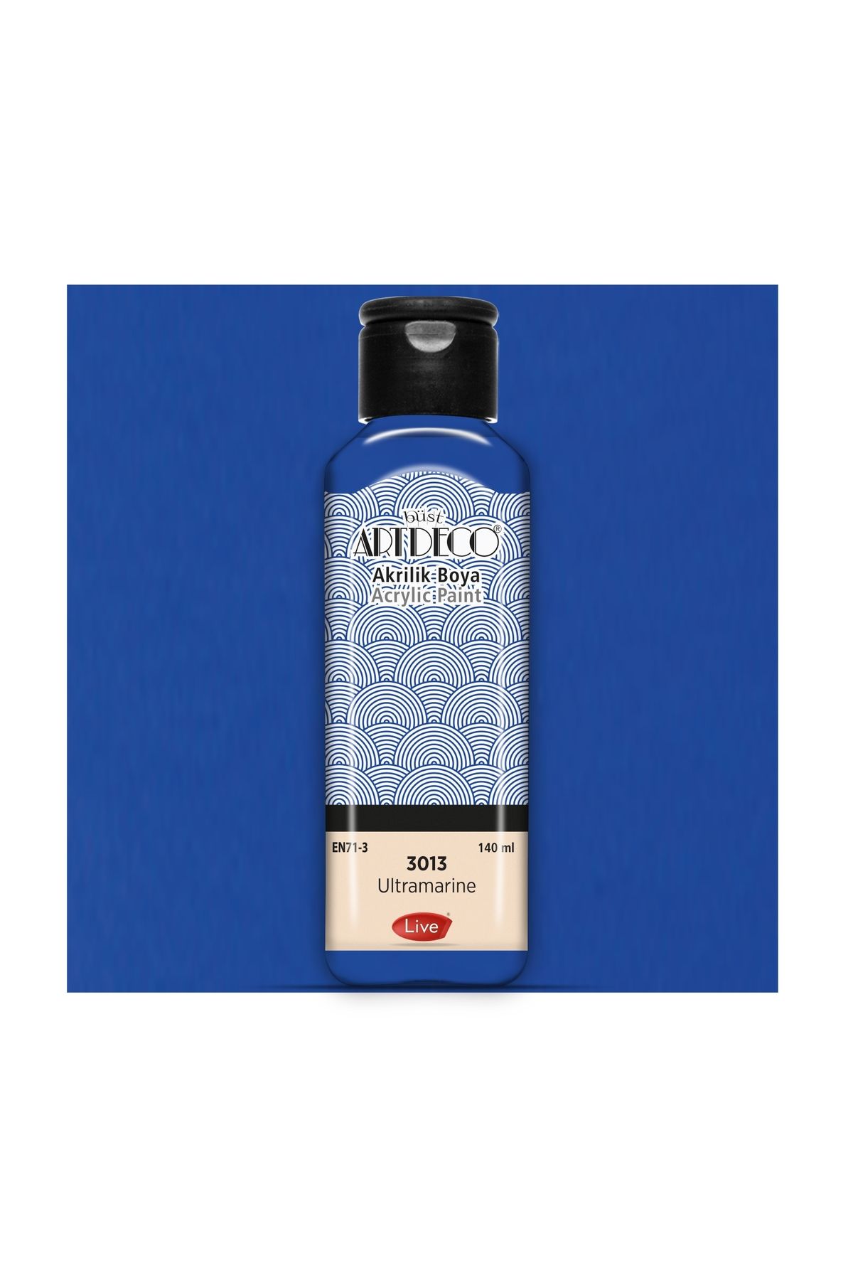 Artdeco Akrilik Boya 140 ml Ultramarin 070r-3013