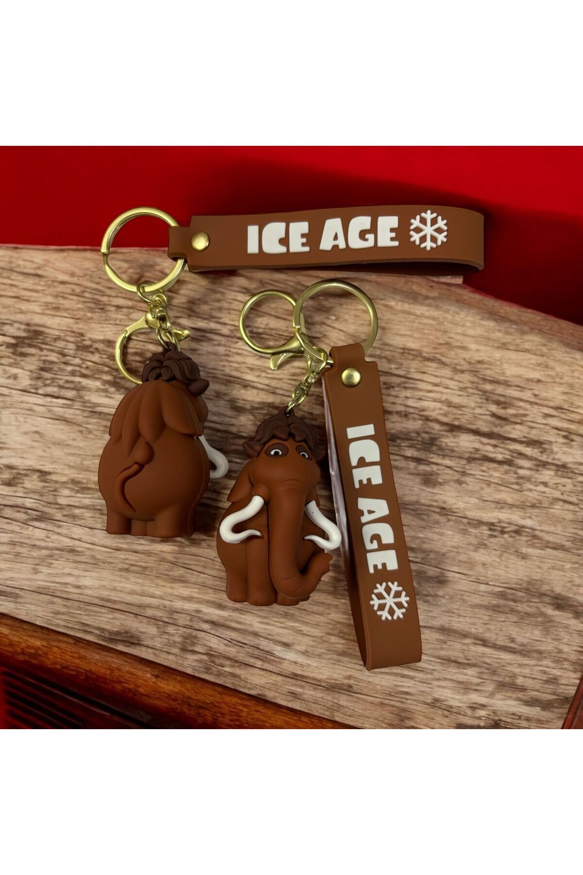 chipper-3D Luxury Large Size Ice Age Diego Character Silicone Keychain and Bag Accessory 3