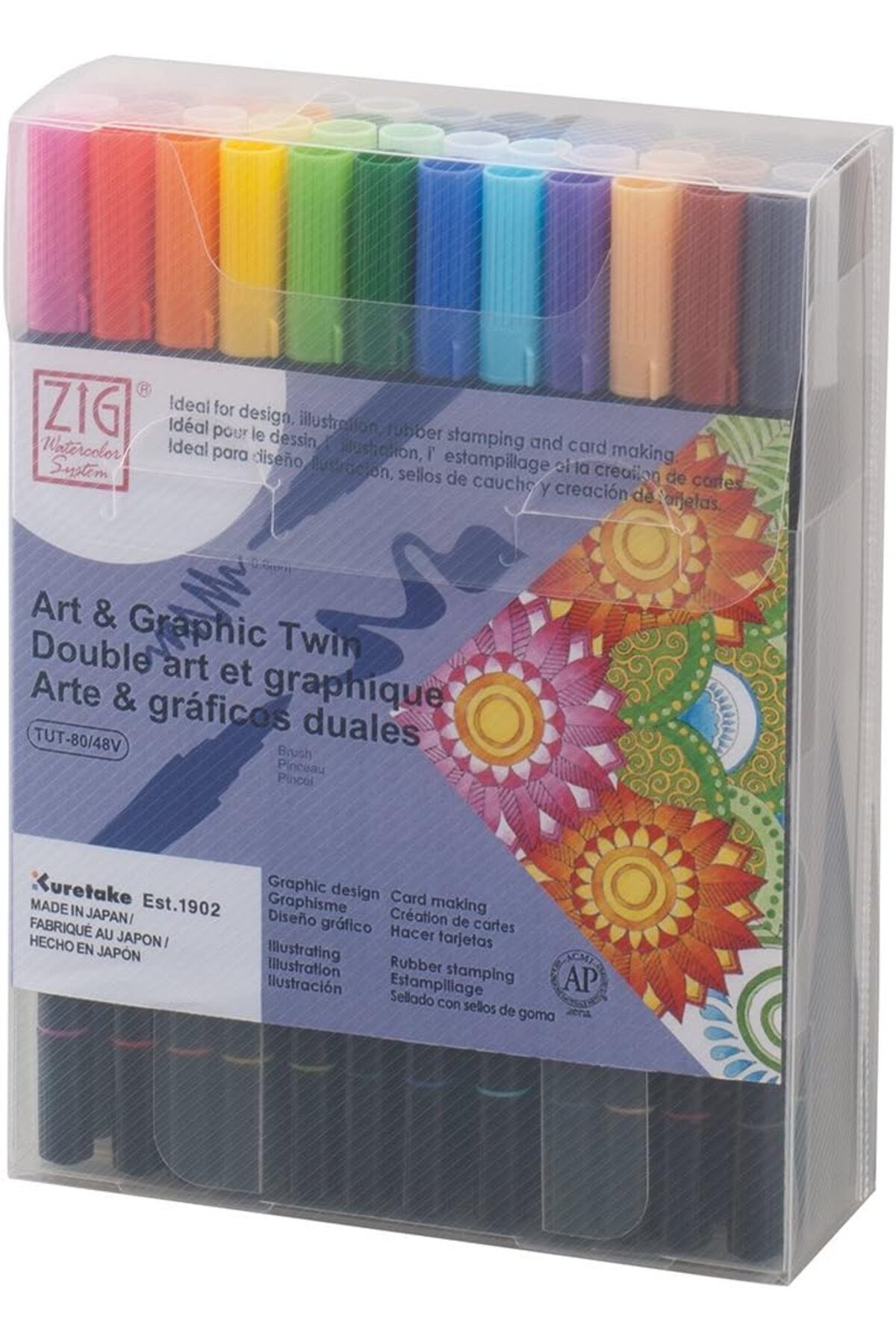 STOREMAX nslm ZIG ART&GRAPHIC TWIN TUT-80/48V 48 Lİ Star Collections 1037065