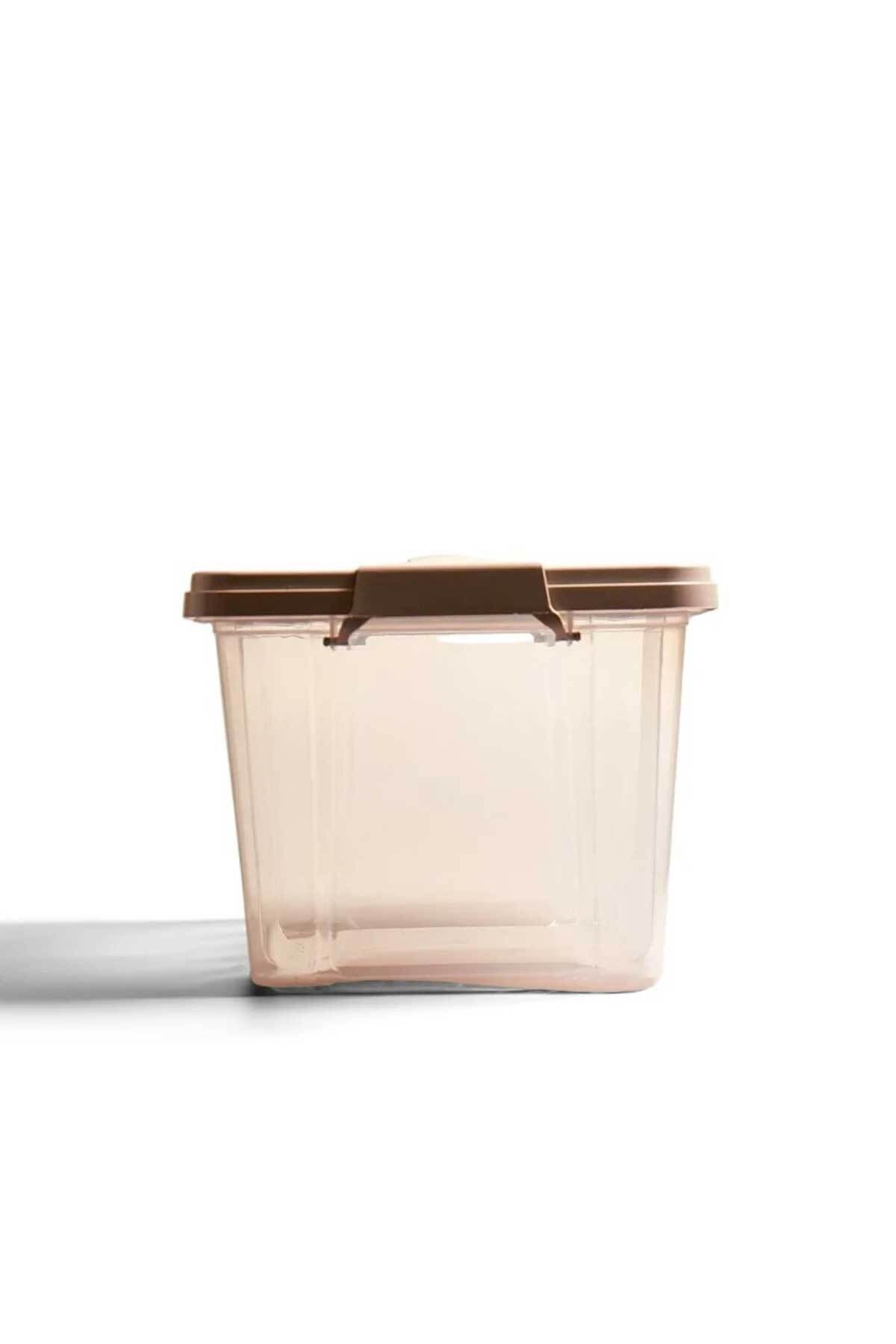 QUTU-Q-Lear Box 11 L Clear Storage Box with Lock 3