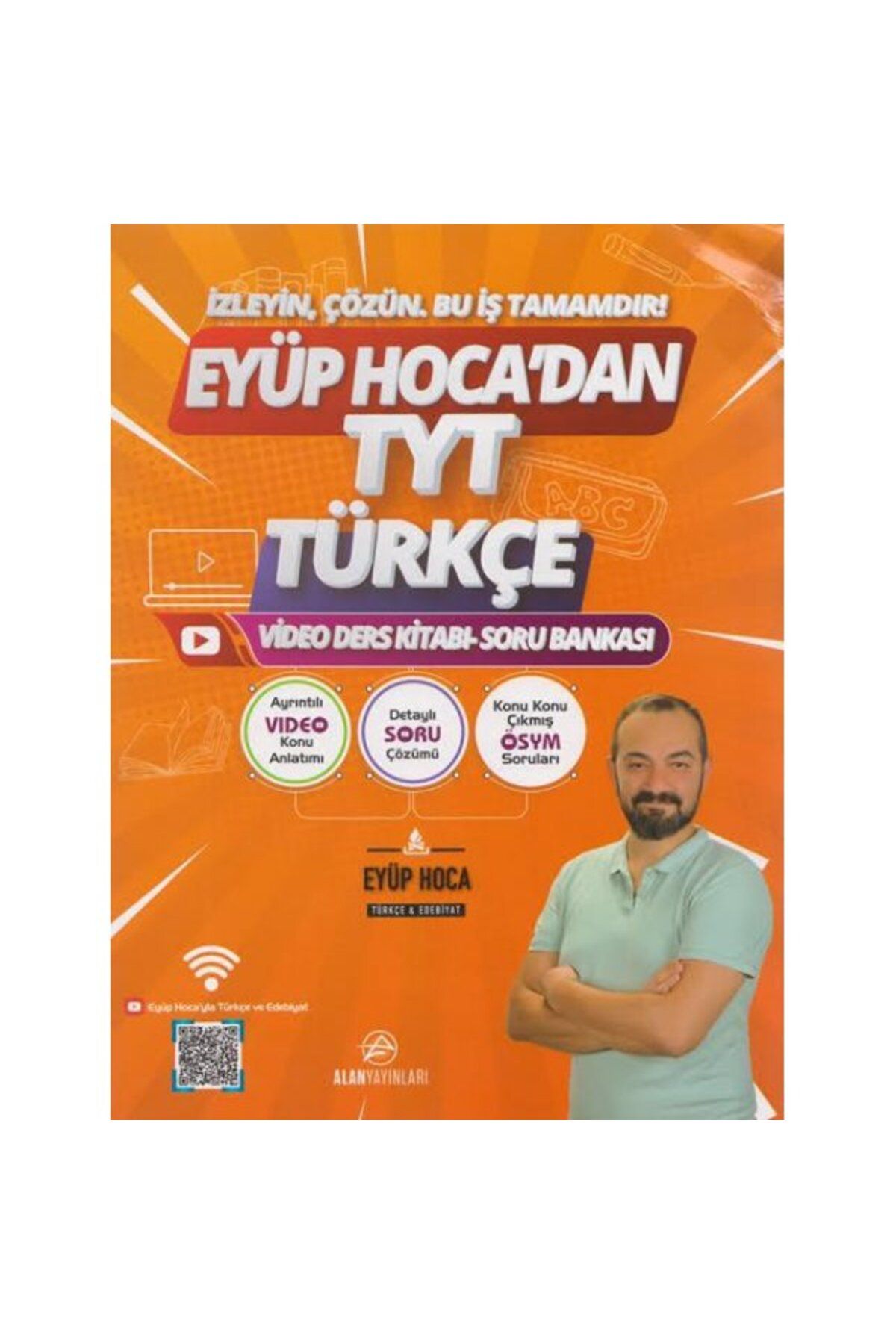 Parlayan Projeler Alan Eyüp Hocadan TYT Türkçe Video Ders Kitabı Parlayan Proje Ayraç Hediye