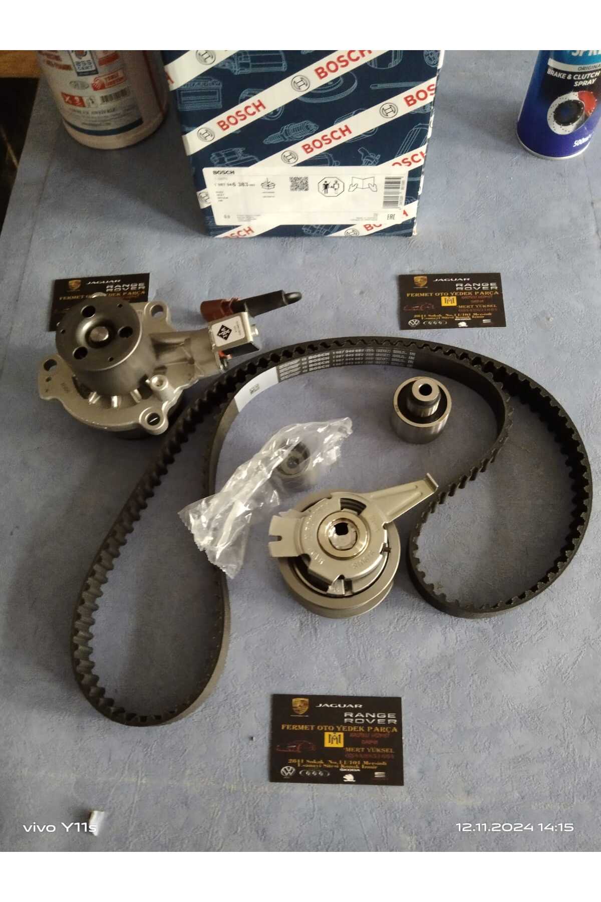 Bosch TRİGER SETİ DEVİRDAİMLİ 1.6 DİZEL CLH DCX MOTOR VOLKSWAGEN