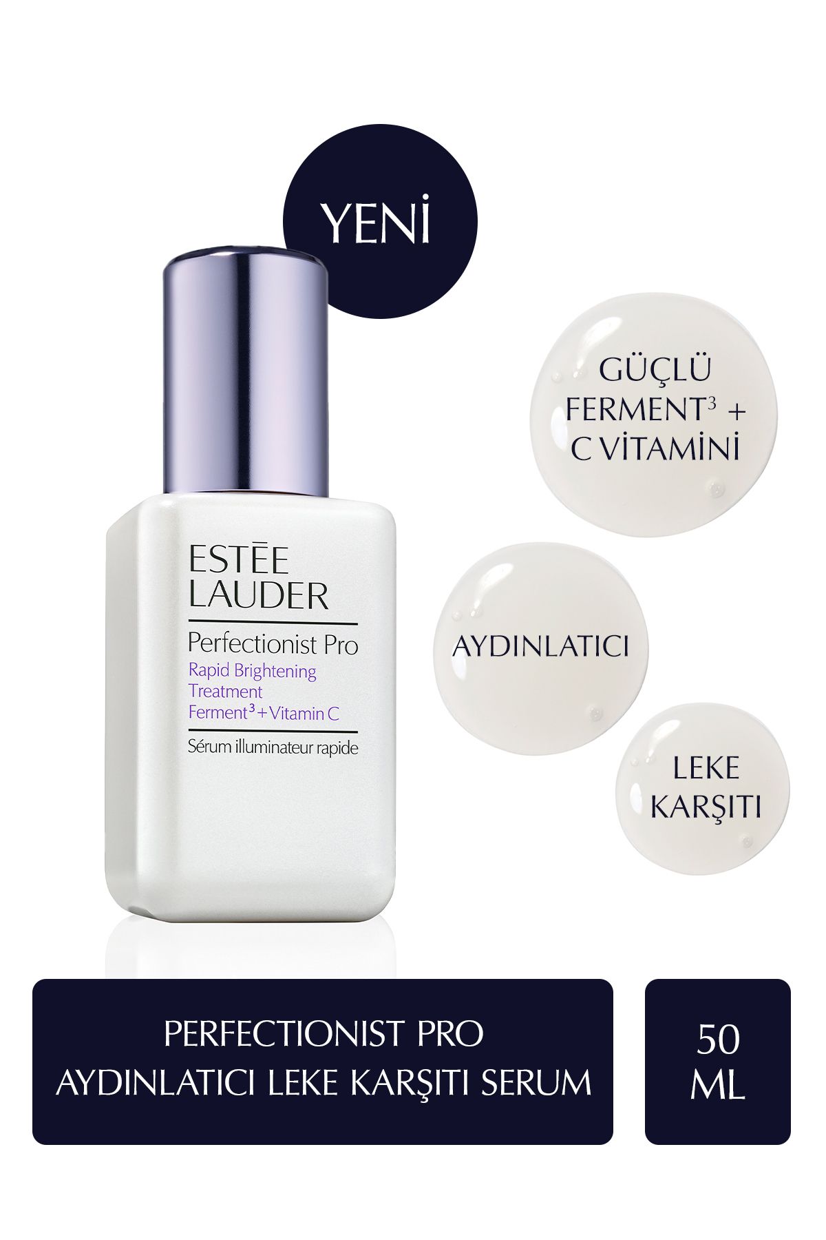 Estee Lauder Aydınlık ve Pürüzsüz Bir Görünüm Sunan Leke Karşıtı Serum 50ml