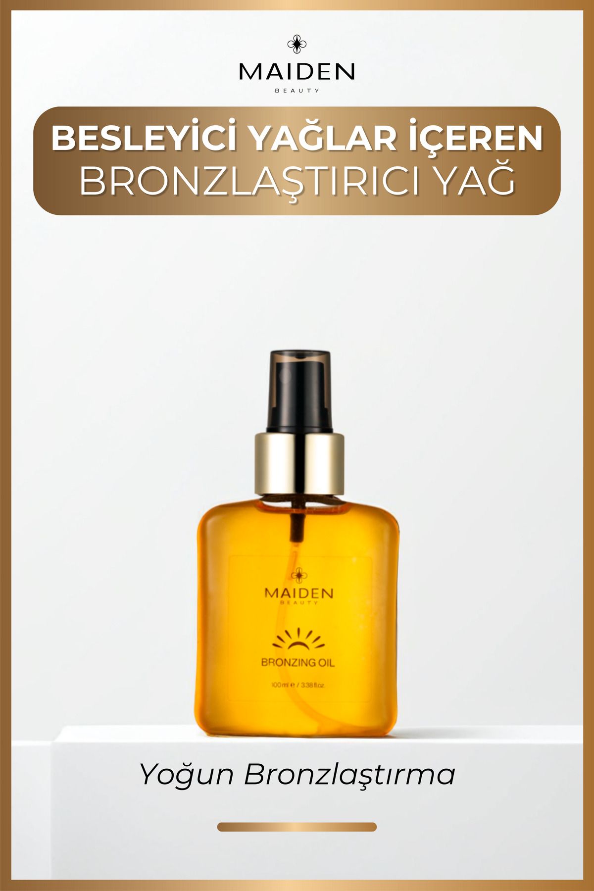 Maiden Beauty Olağanüstü Bronzlaştırıcı Yağ 100 ml