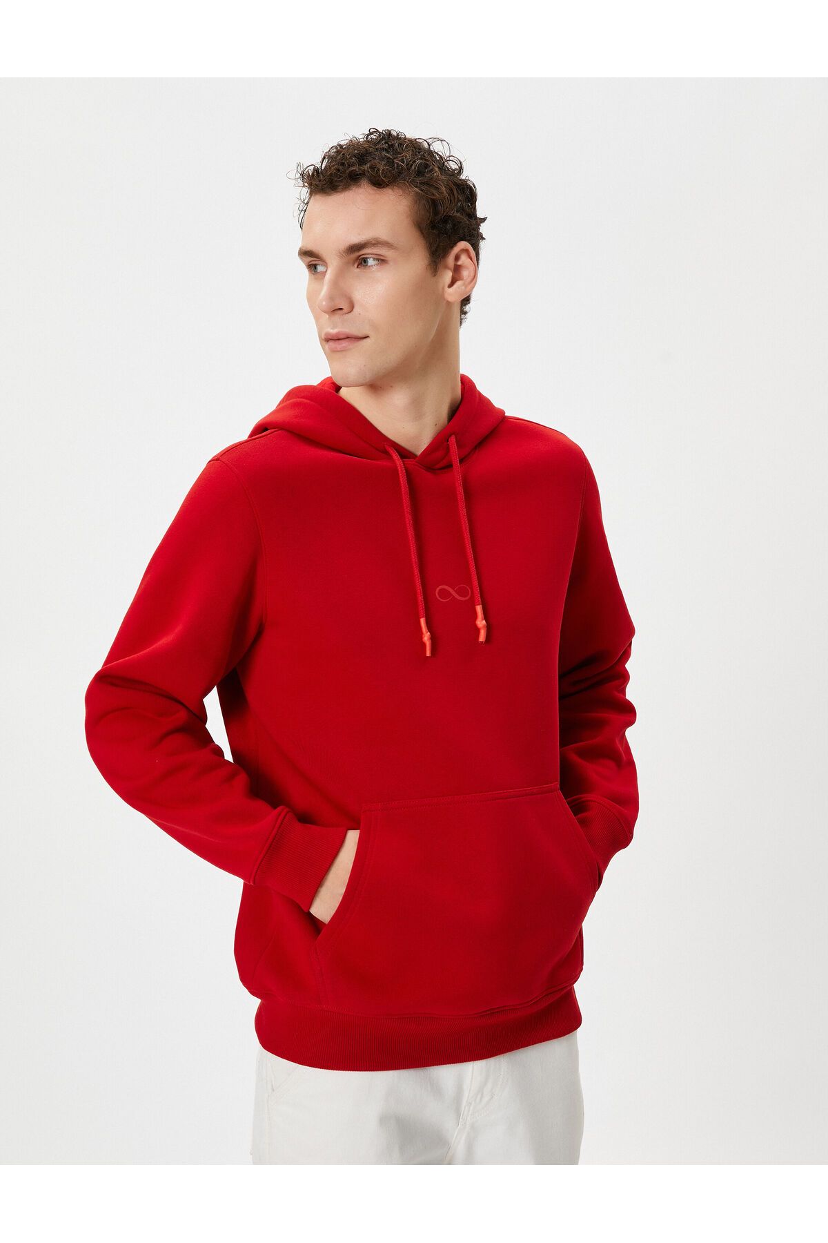 Koton-Hooded Sweatshirt Kangaroo Pocket Printed 100th Anniversary Special 3