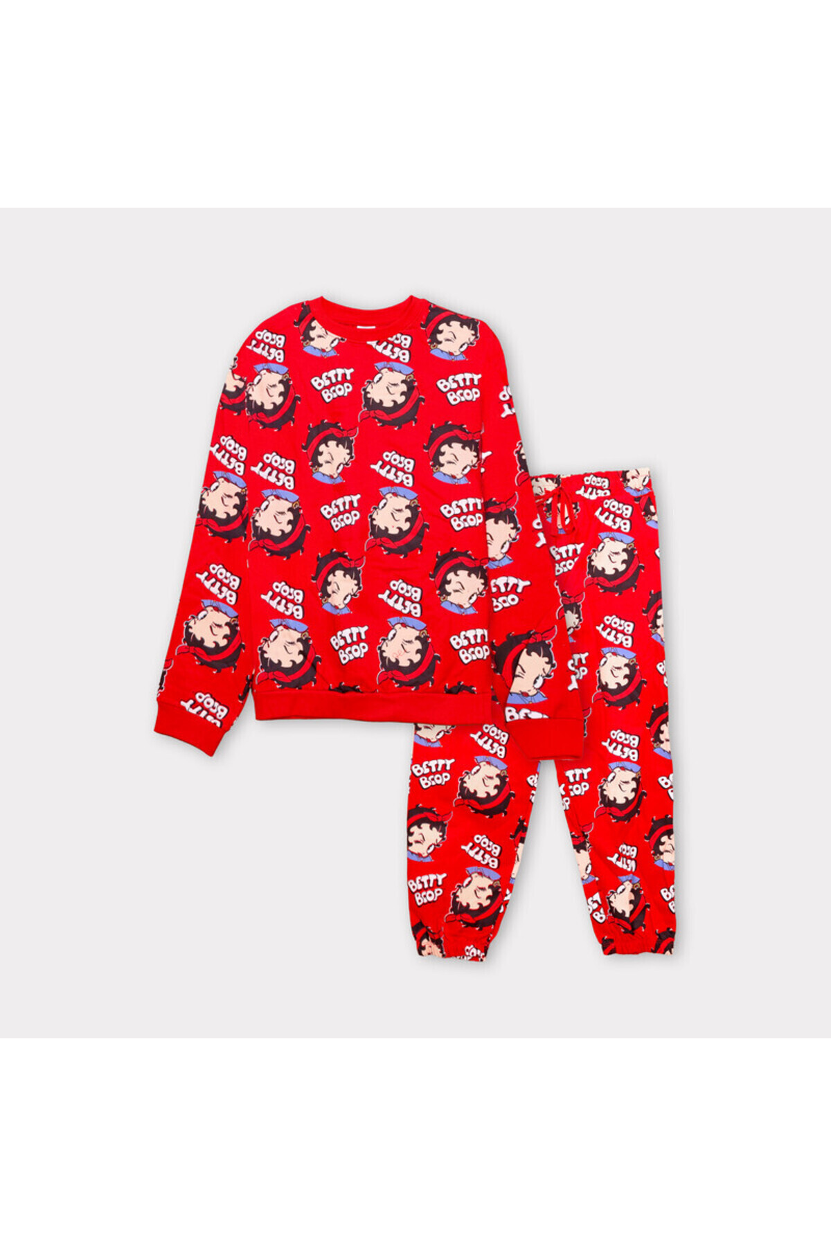 BETTY BOOP-Teen Girls Sweatshirt And Joggers Set 1