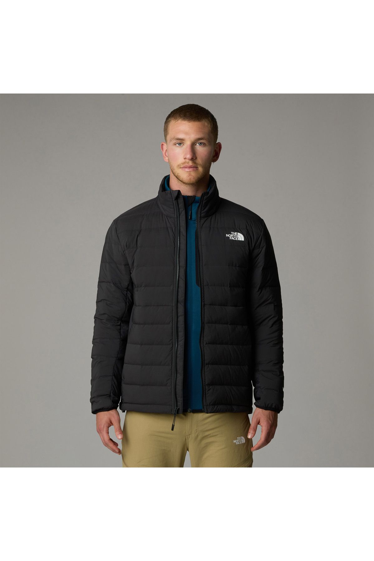 THE NORTH FACE-Belleview Stretch Goose down Men's Black Coat 1