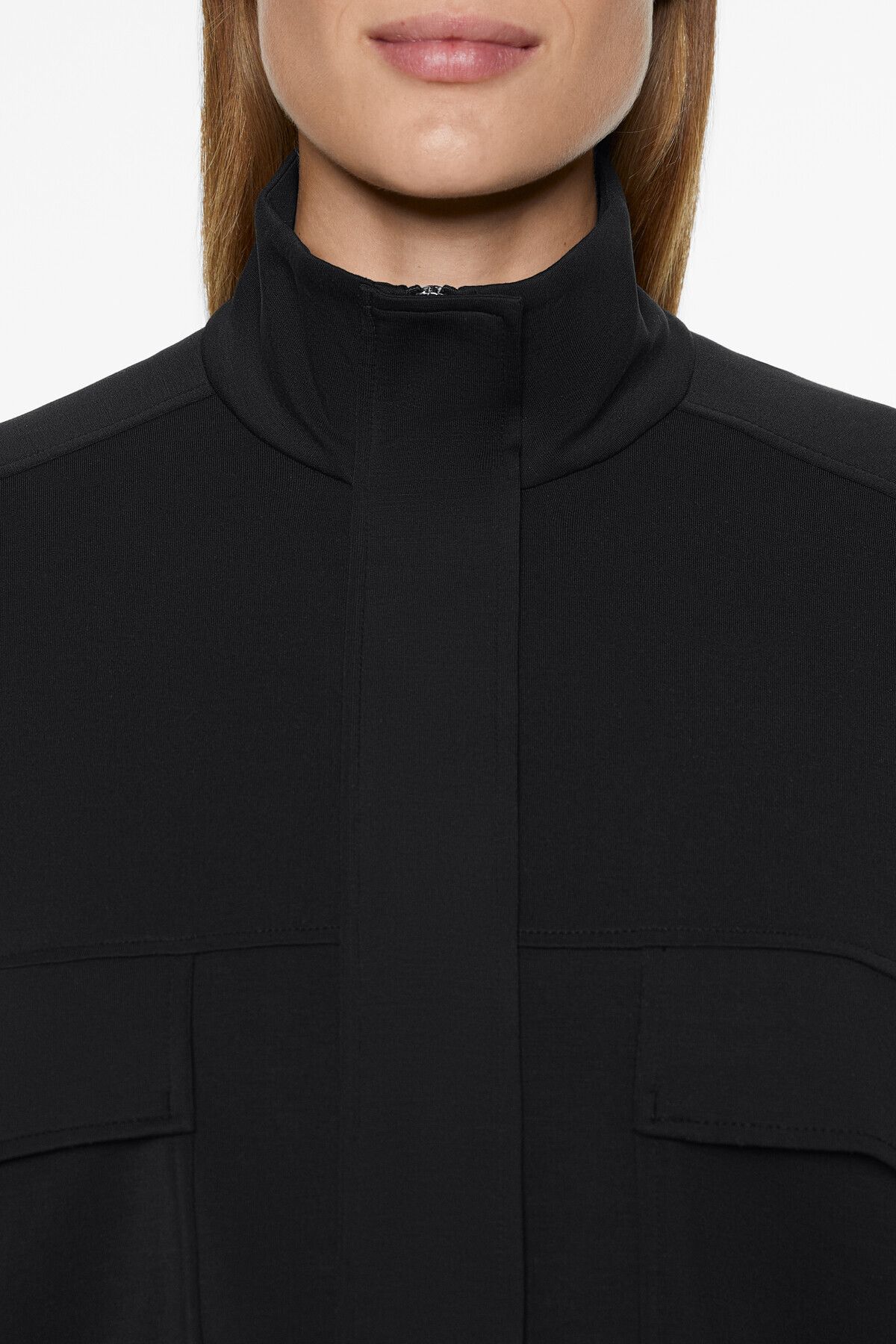 Oysho-Soft-touch jacket with modal and pockets 3