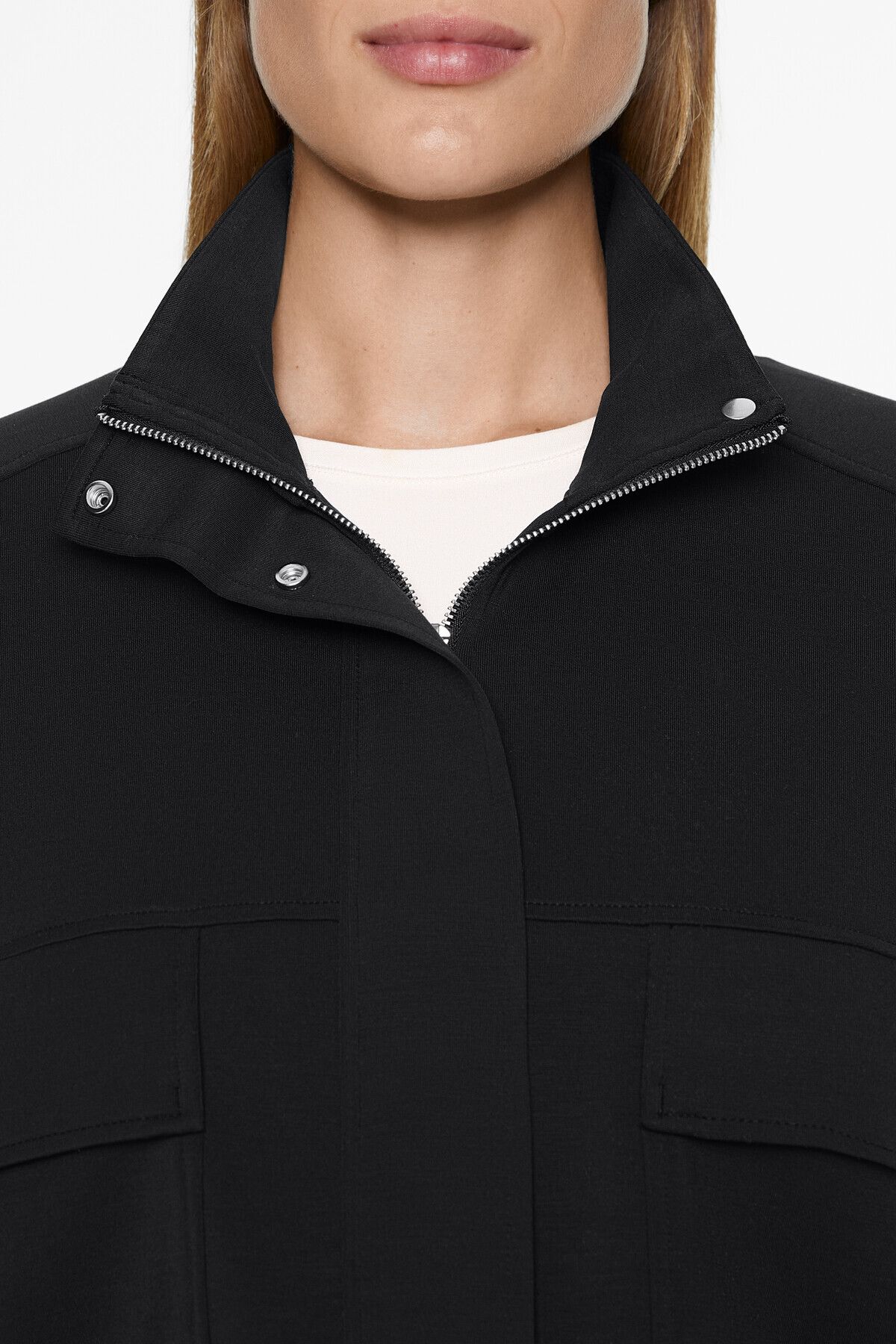 Oysho-Soft-touch jacket with modal and pockets 4