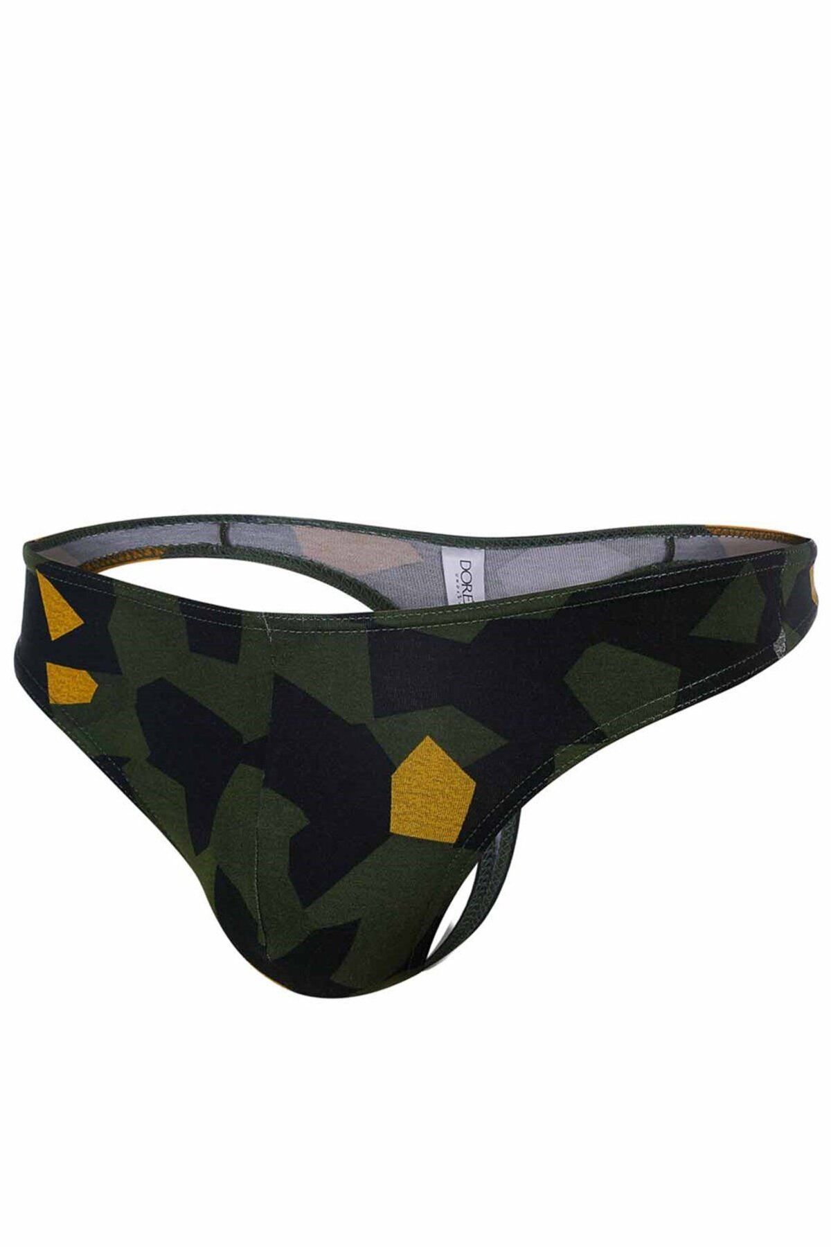 Doreanse-Mandarin Printed Men's Thong String - Modal 1303 2