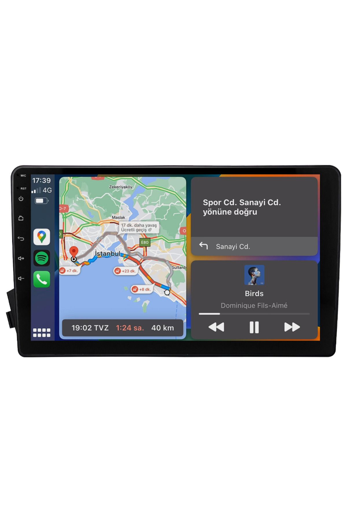 Carvocal-Ssangyong Kyron Android Multimedia System (2008-2013) Crv-4500X 5